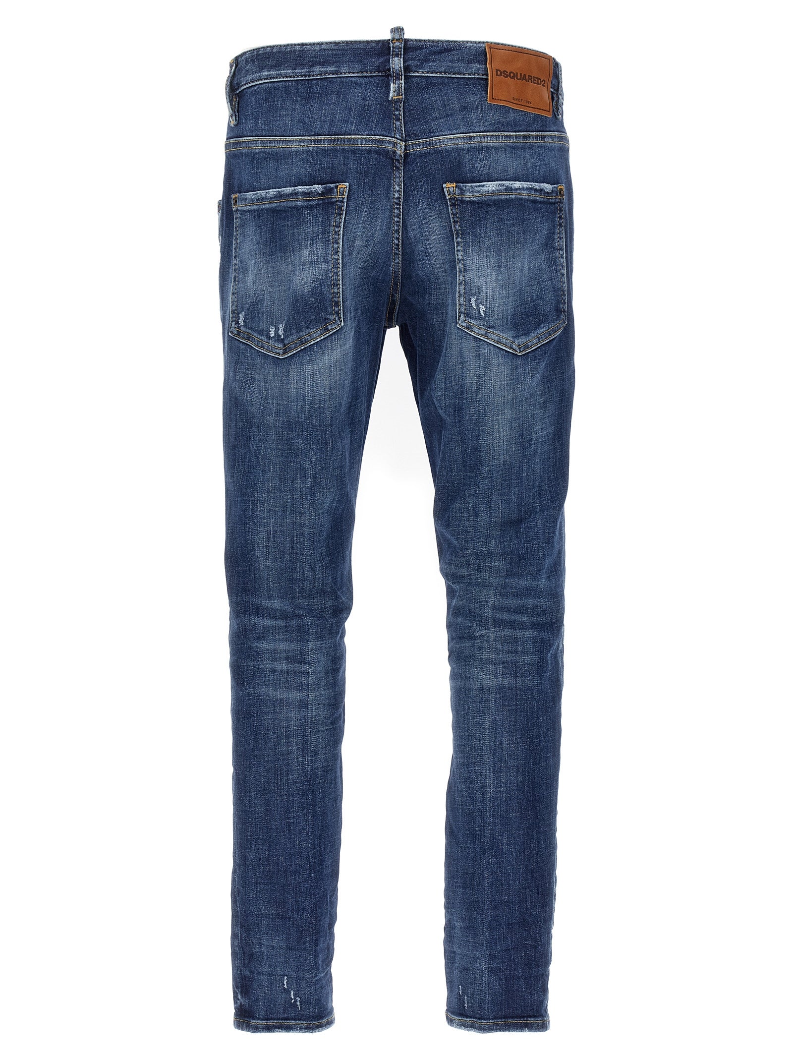 Dsquared² Blue Cotton Skinny Men's Jeans