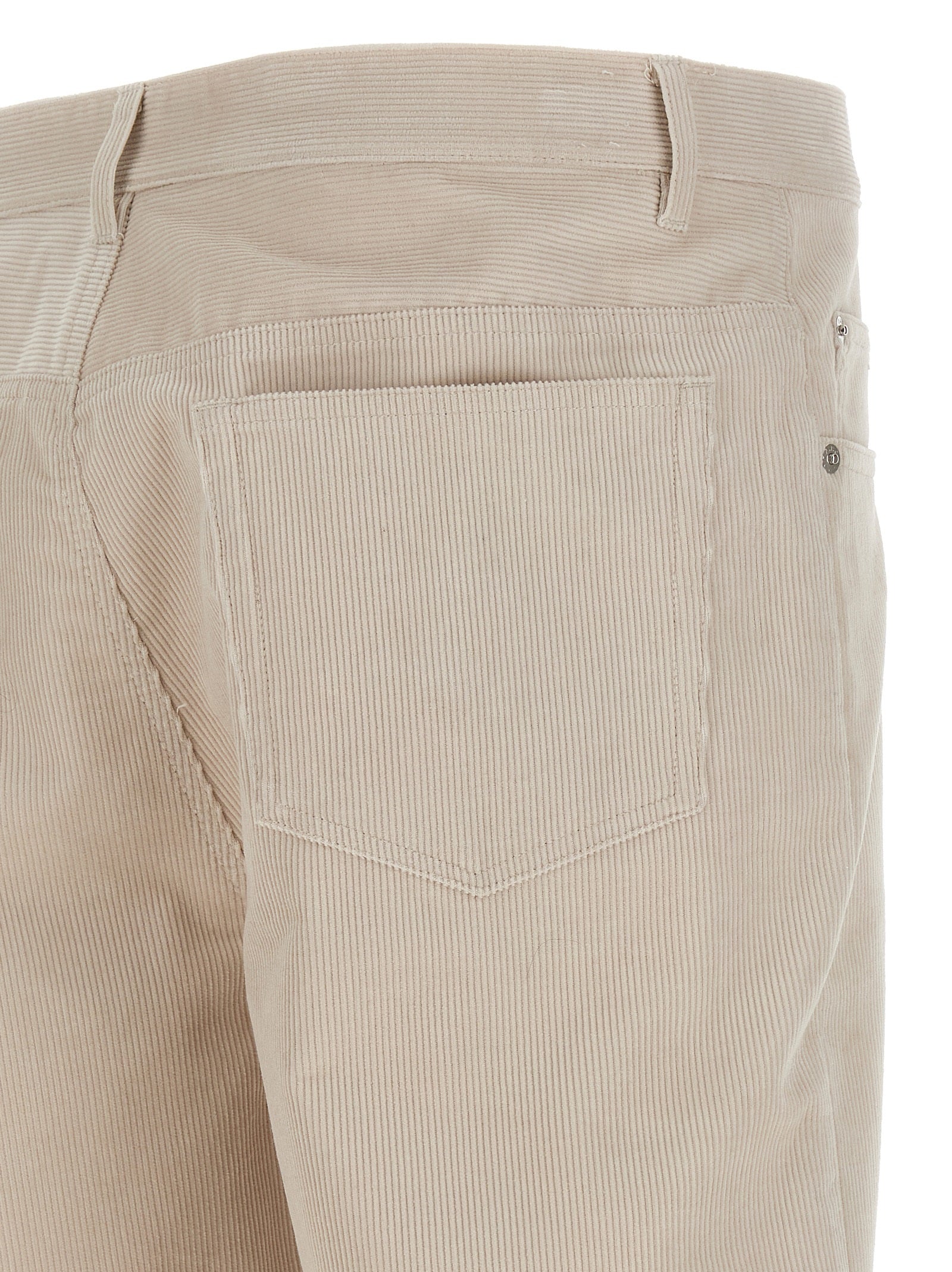 A.P.C. White Cotton Casual Men's Pants