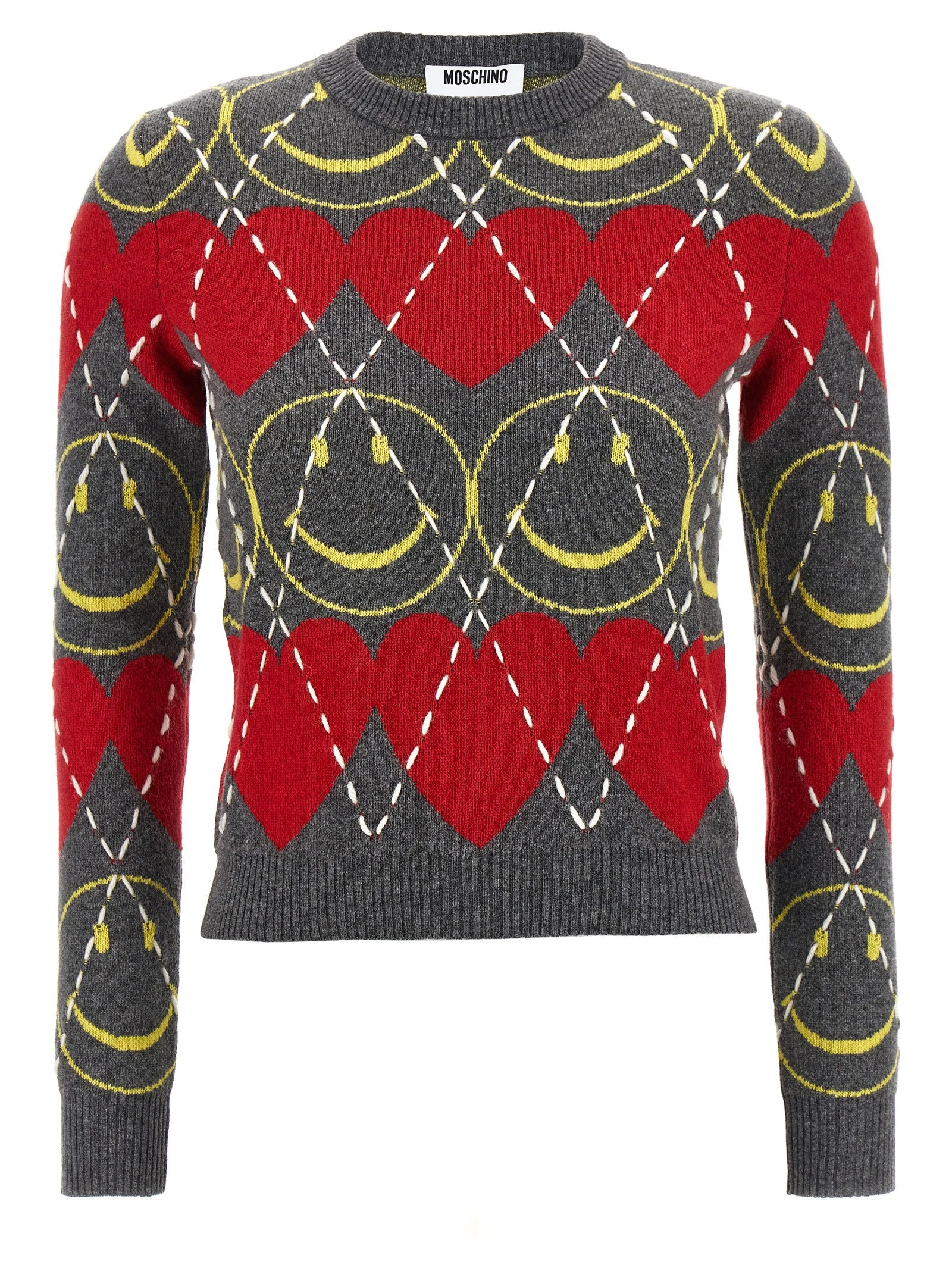 Moschino Multicolor Wool Women's Cardigan