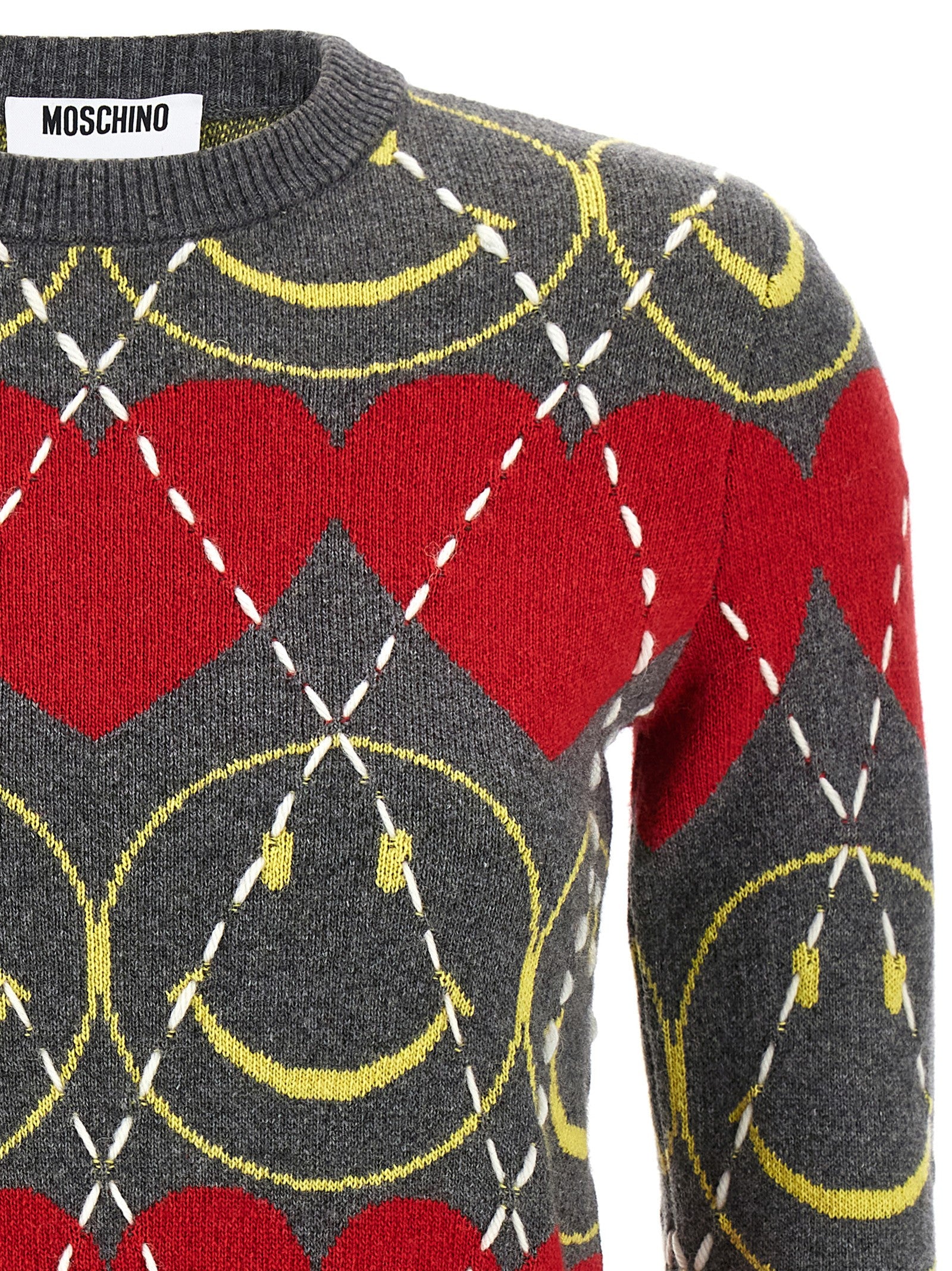 Moschino Multicolor Wool Women's Cardigan