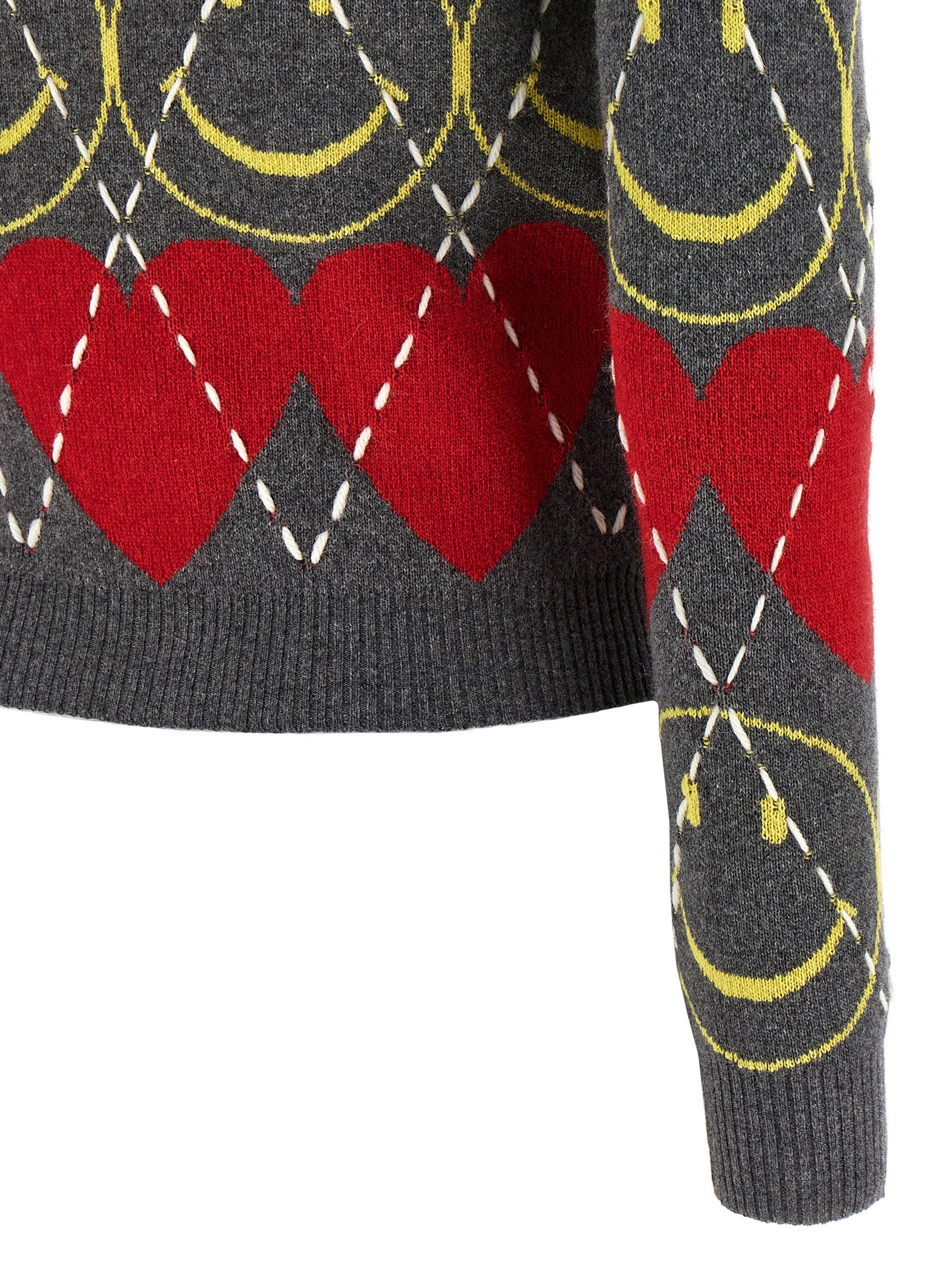 Moschino Multicolor Wool Women's Cardigan