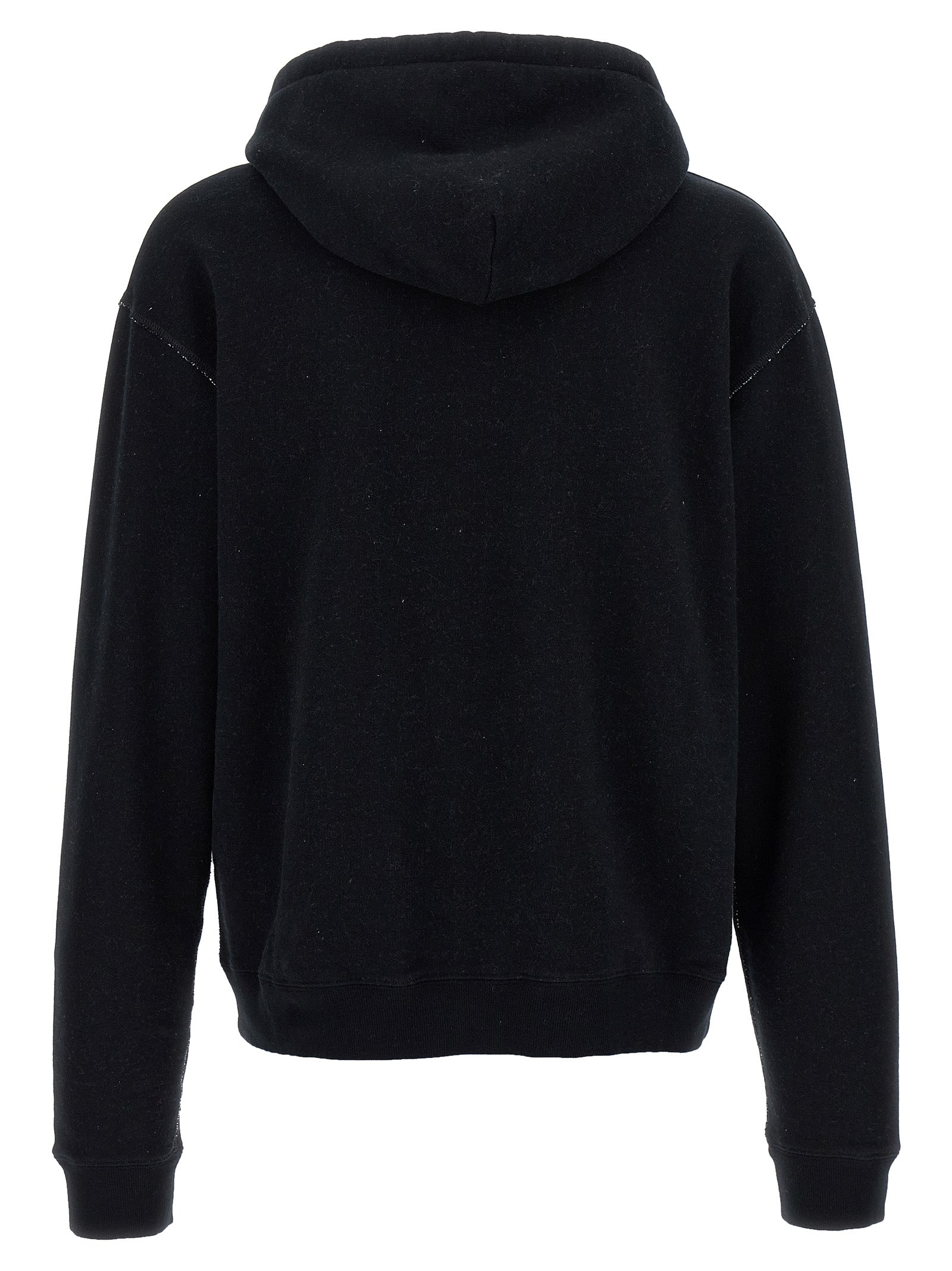 Valentino Garavani Black Cotton Men's Sweatshirt