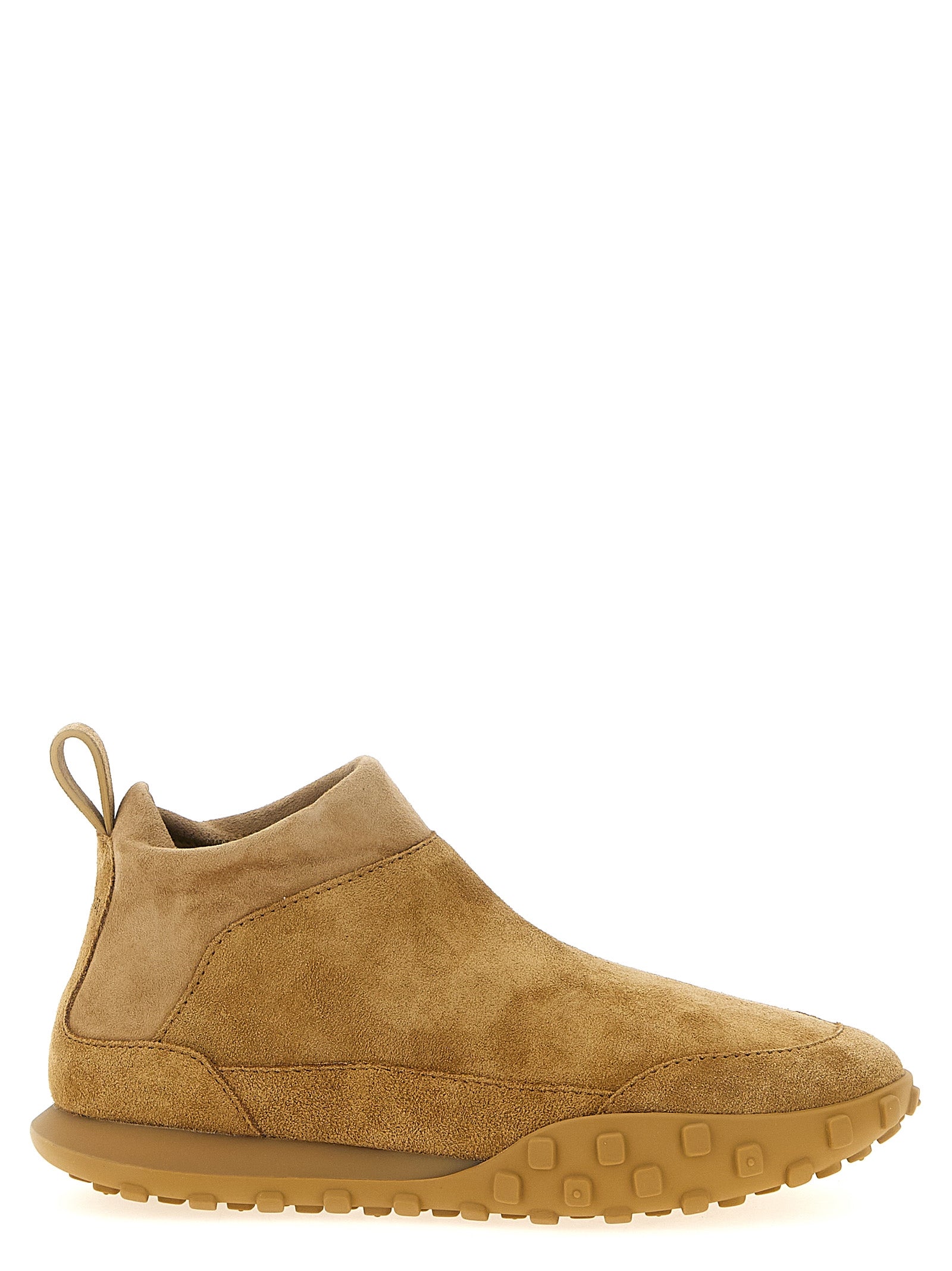 Jil Sander Beige Calfskin Women's Sneakers