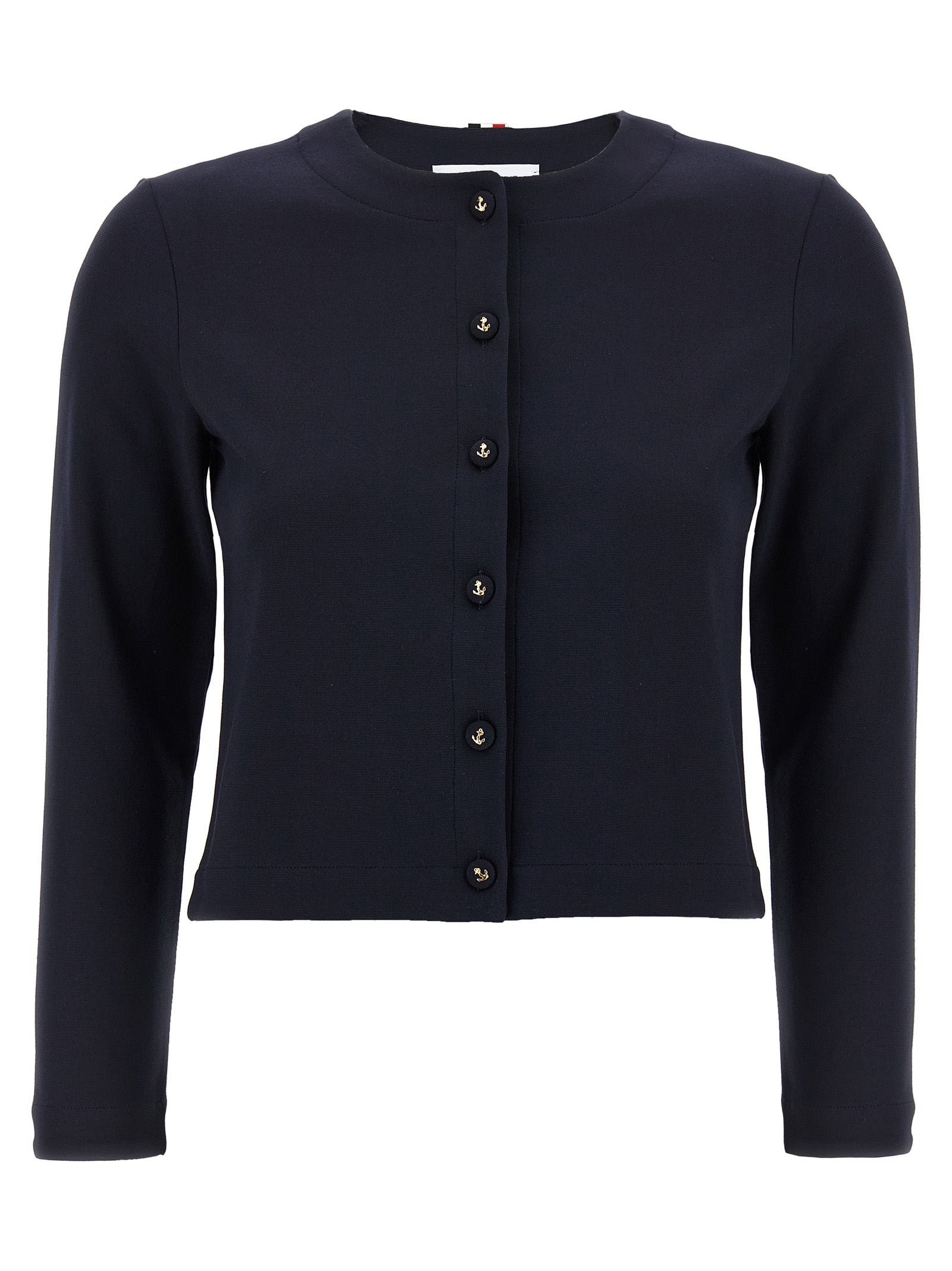 Thom Browne Blue Viscose Women's Cardigan