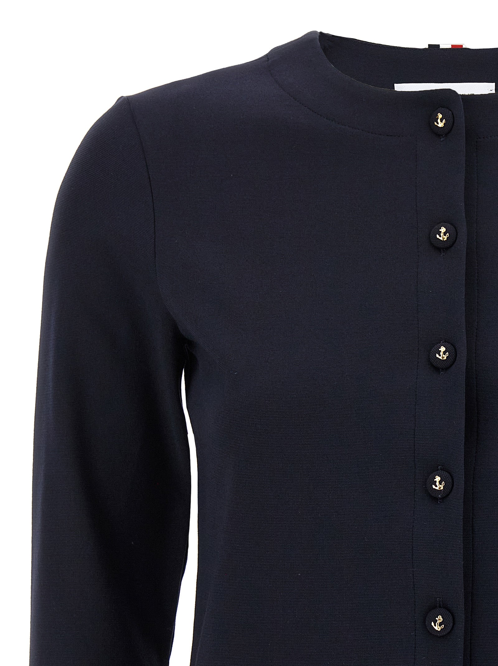 Thom Browne Blue Viscose Women's Cardigan
