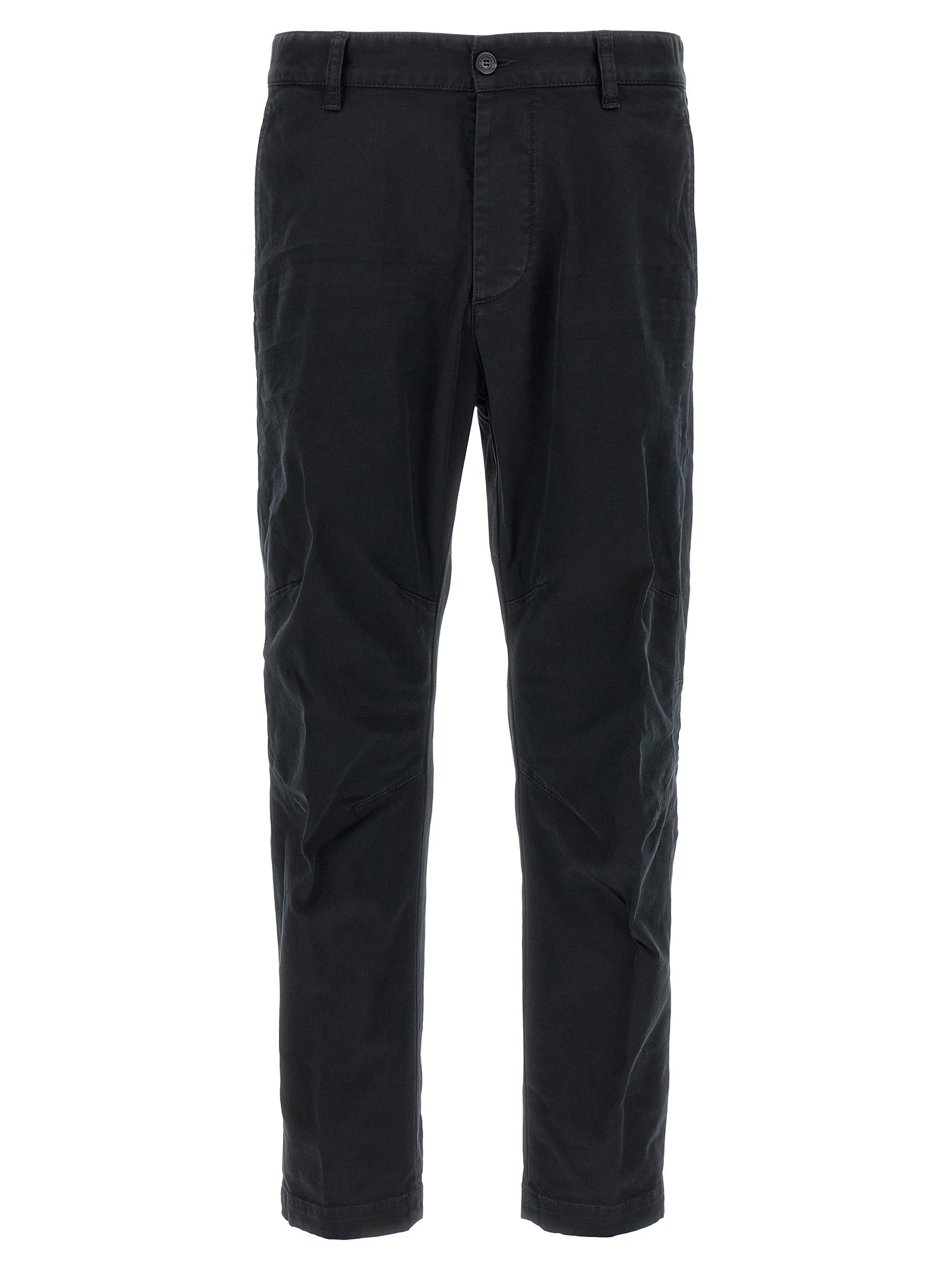 Dsquared² Black Cotton Chino Men's Pants