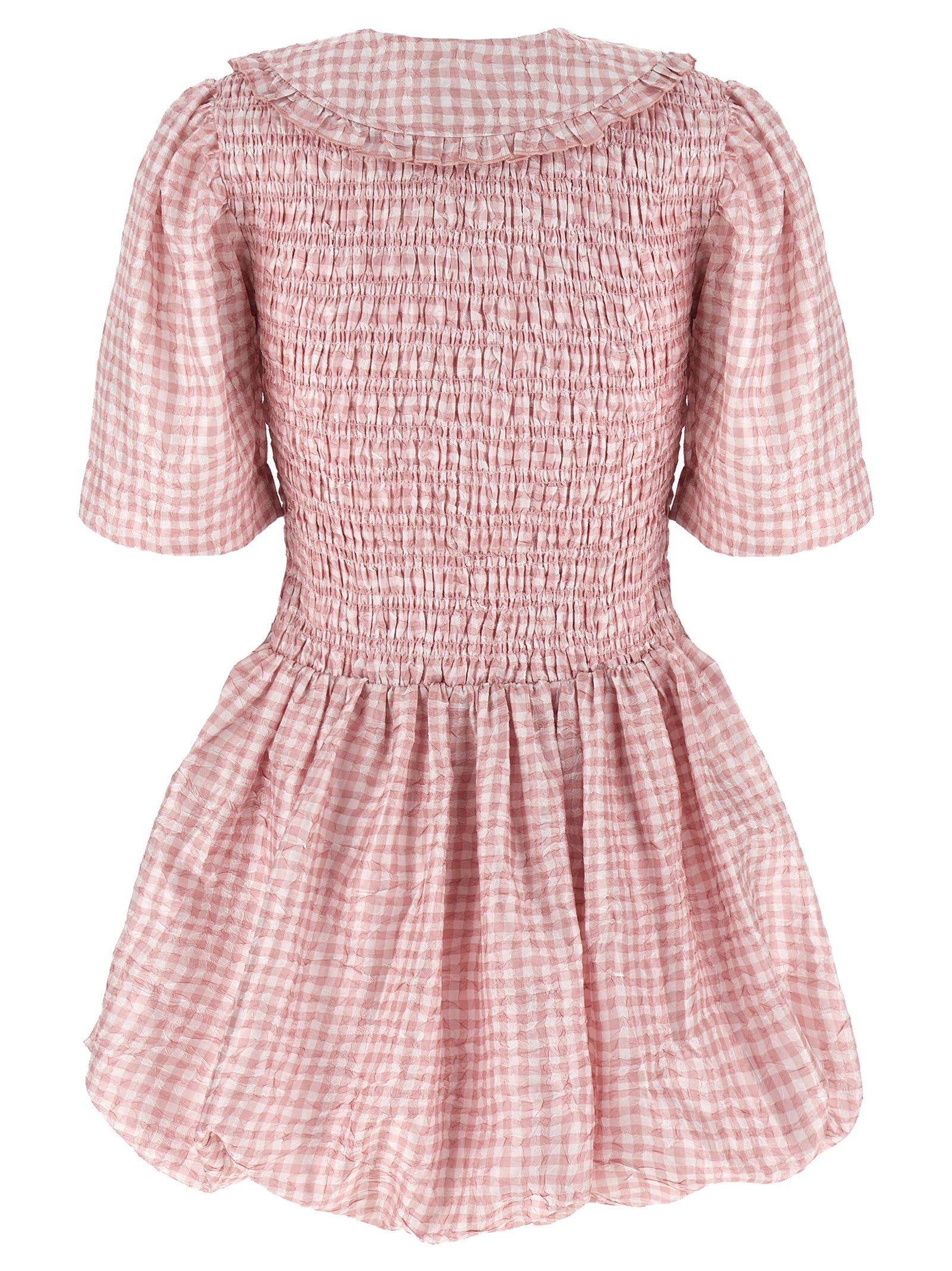 Ganni Multicolor Polyester Short Women's Dress