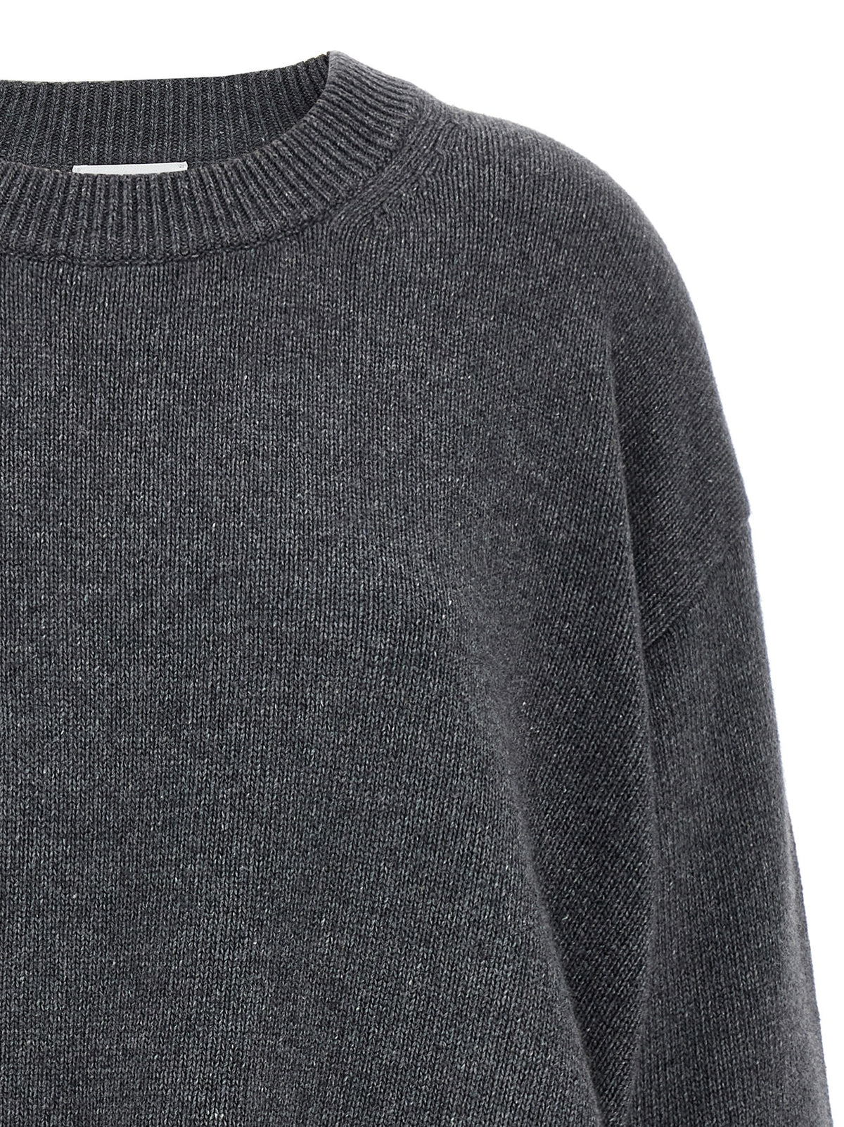 Ganni Gray Wool Women's Cardigan