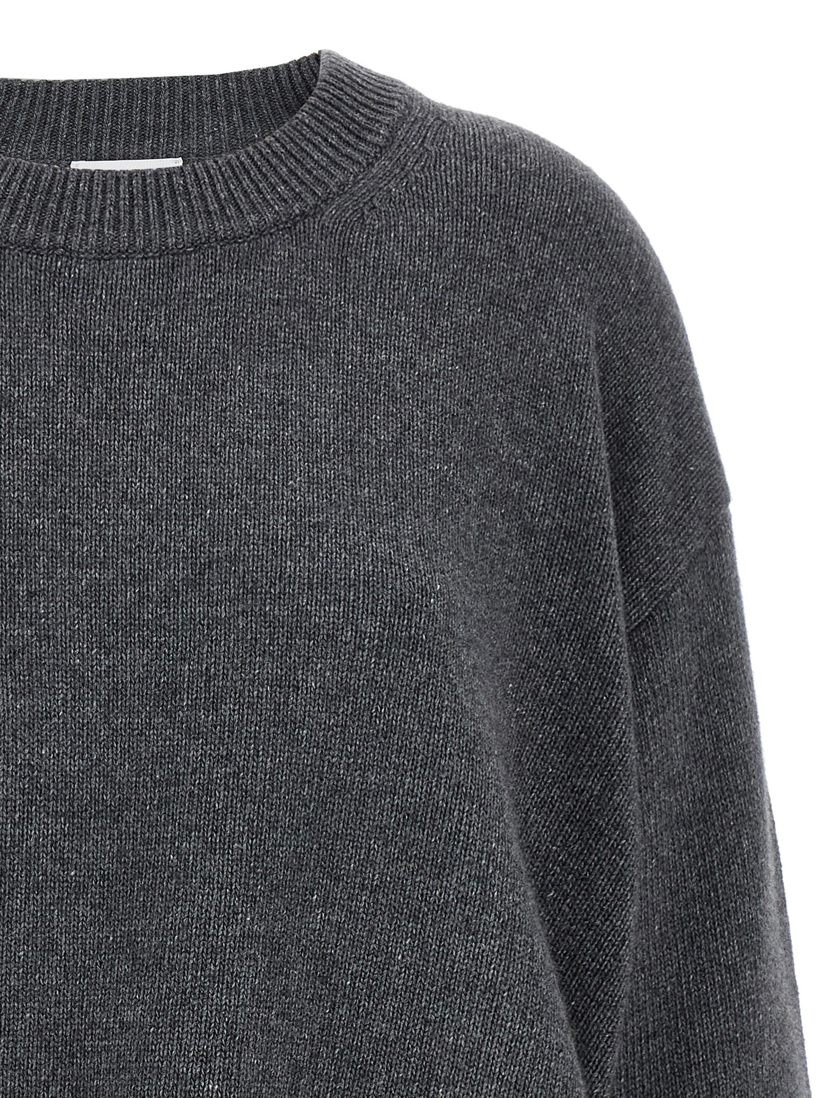 Ganni Gray Wool Women's Cardigan