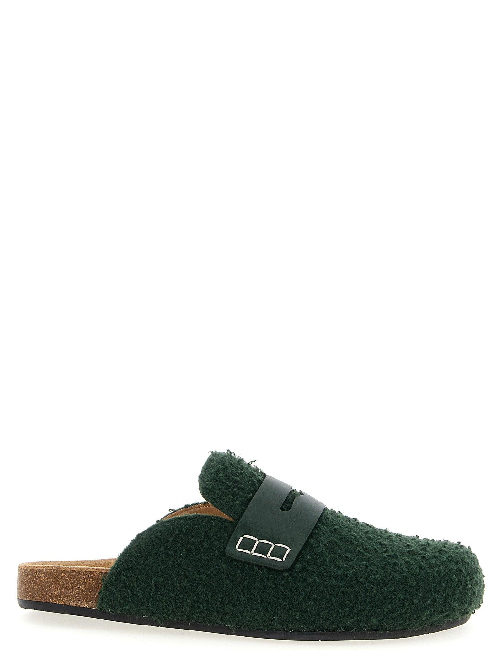 J.W.Anderson Bicolor Virgin Wool Slip-On Women's Loafers