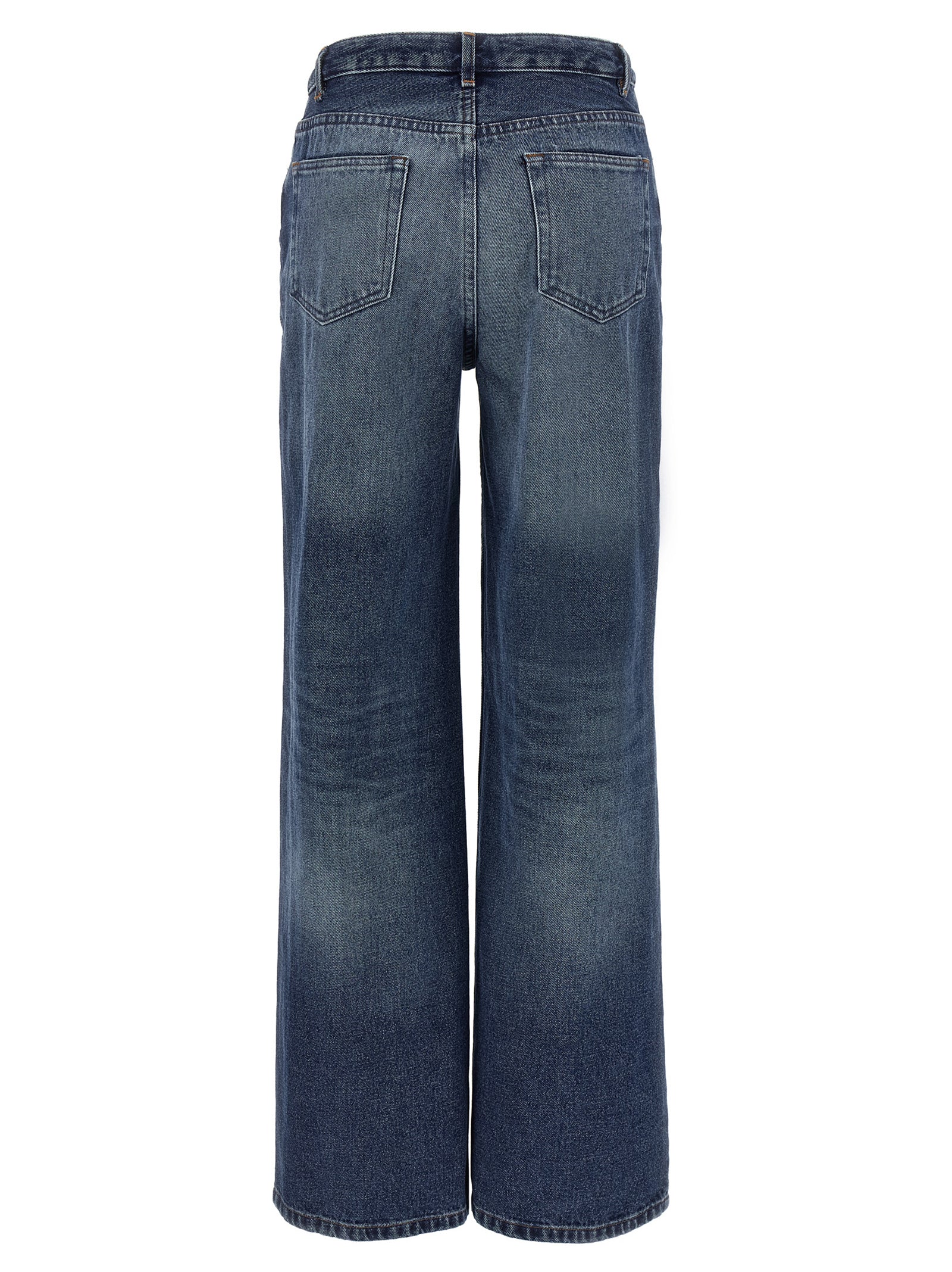 A.P.C. Blue Cotton Jeans Women's Denim