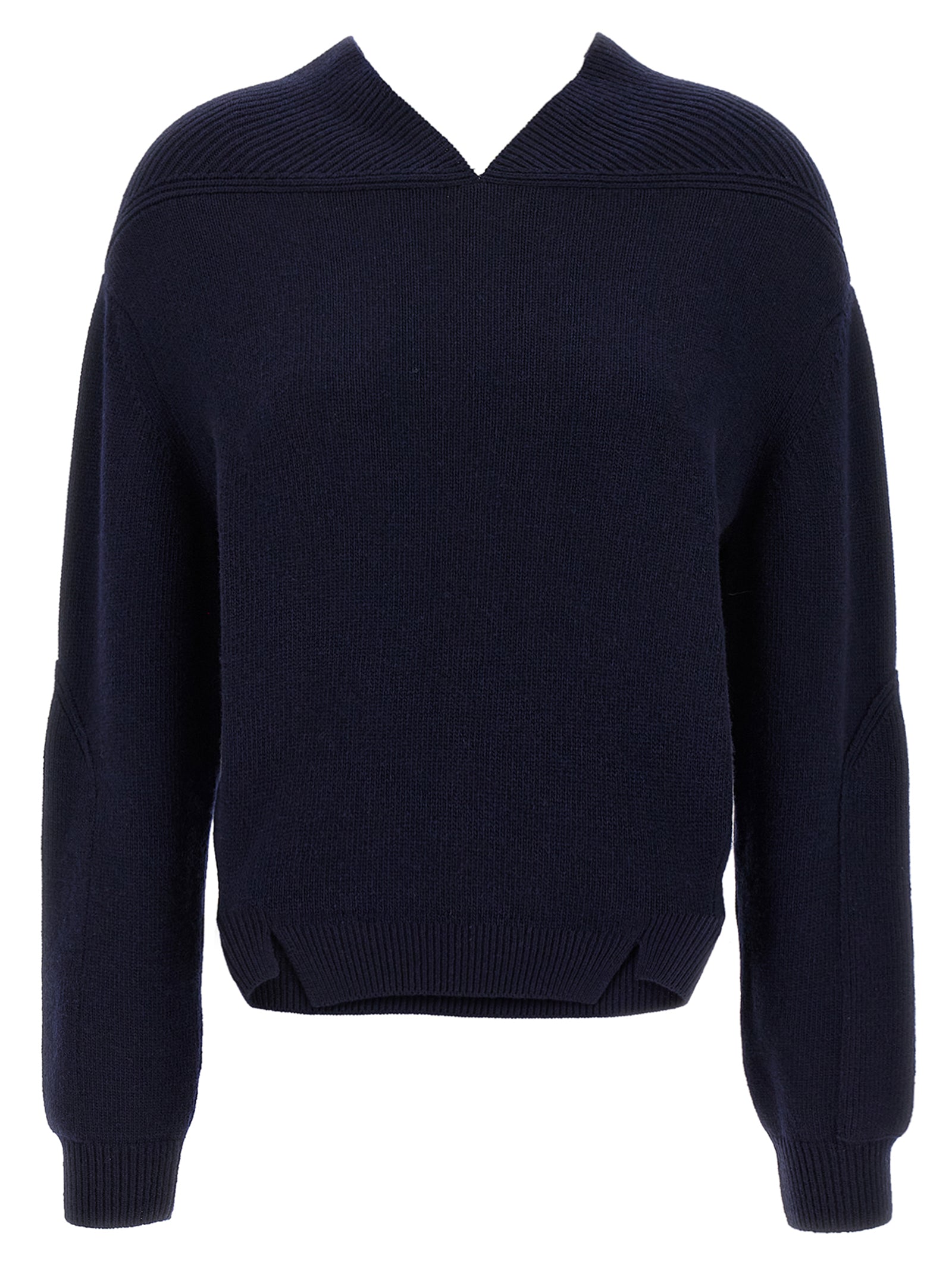 Victoria Beckham Blue Wool Women's Cardigan