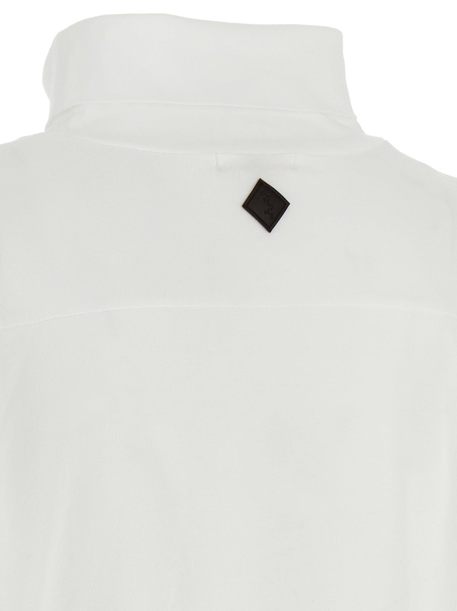 Haikure White Cotton Women's Cardigan