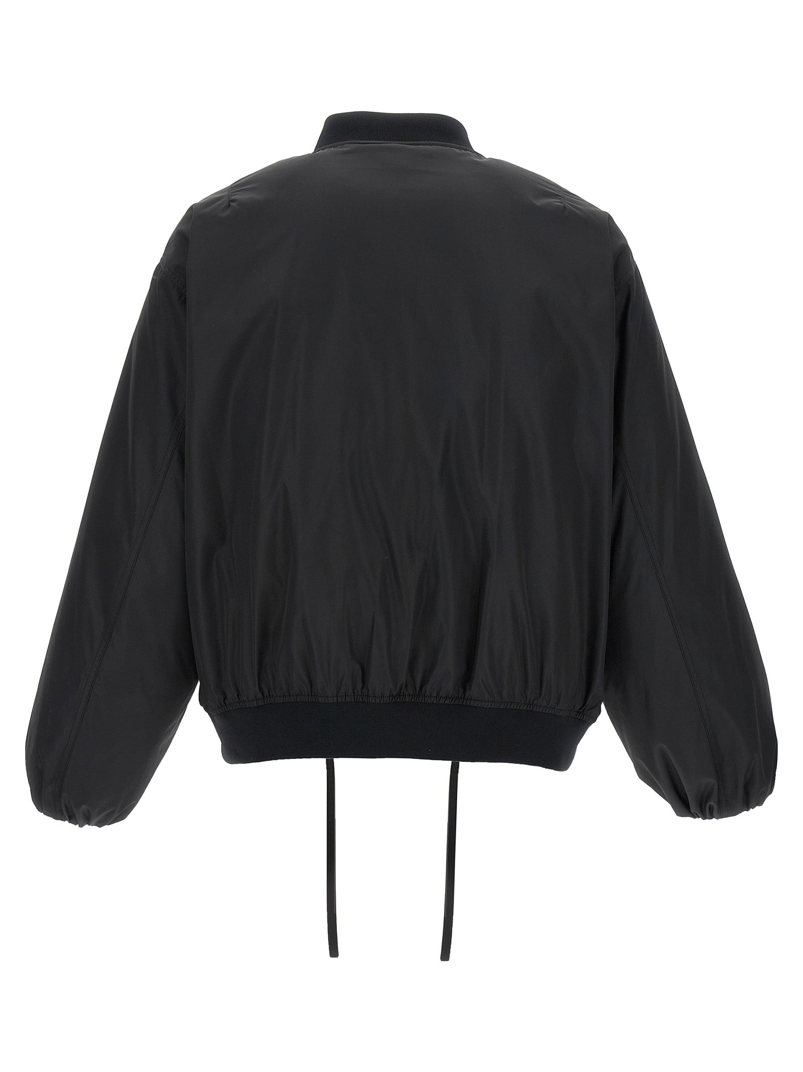 Jil Sander Black Polyester Men's Bomber