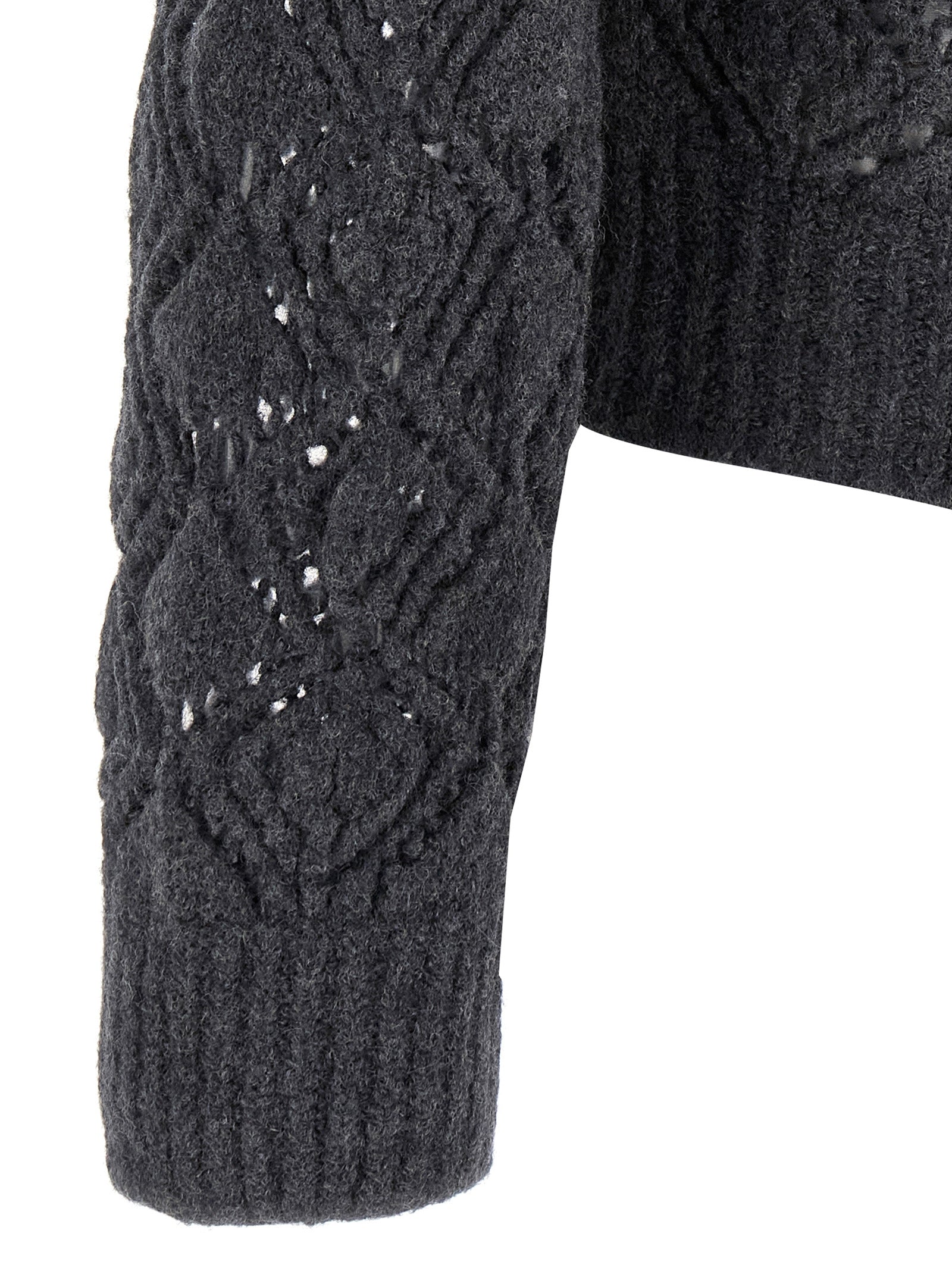Jil Sander Gray Virgin Wool Men's Cardigan