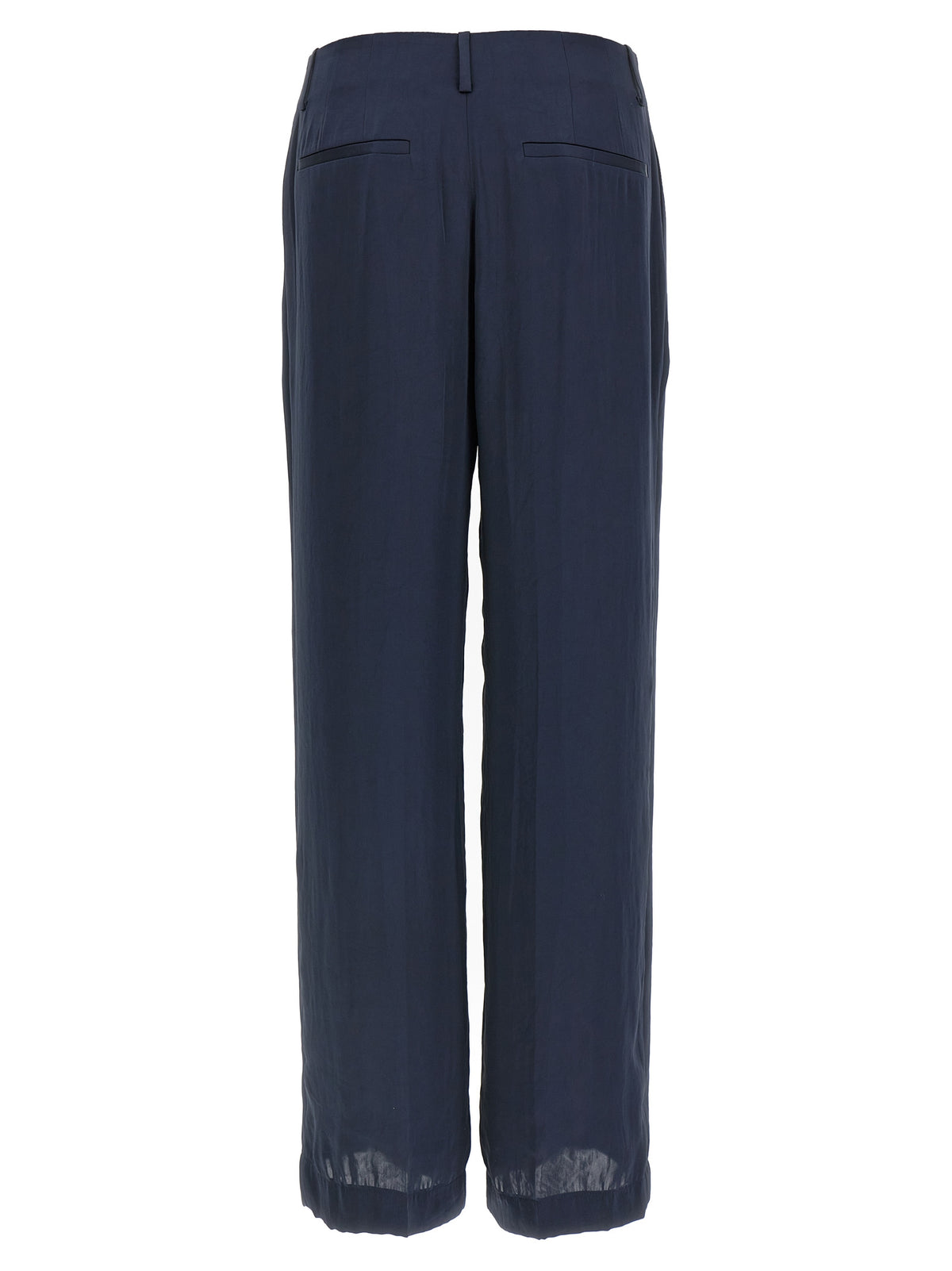 Theory Blue Polyester Casual Women's Pants