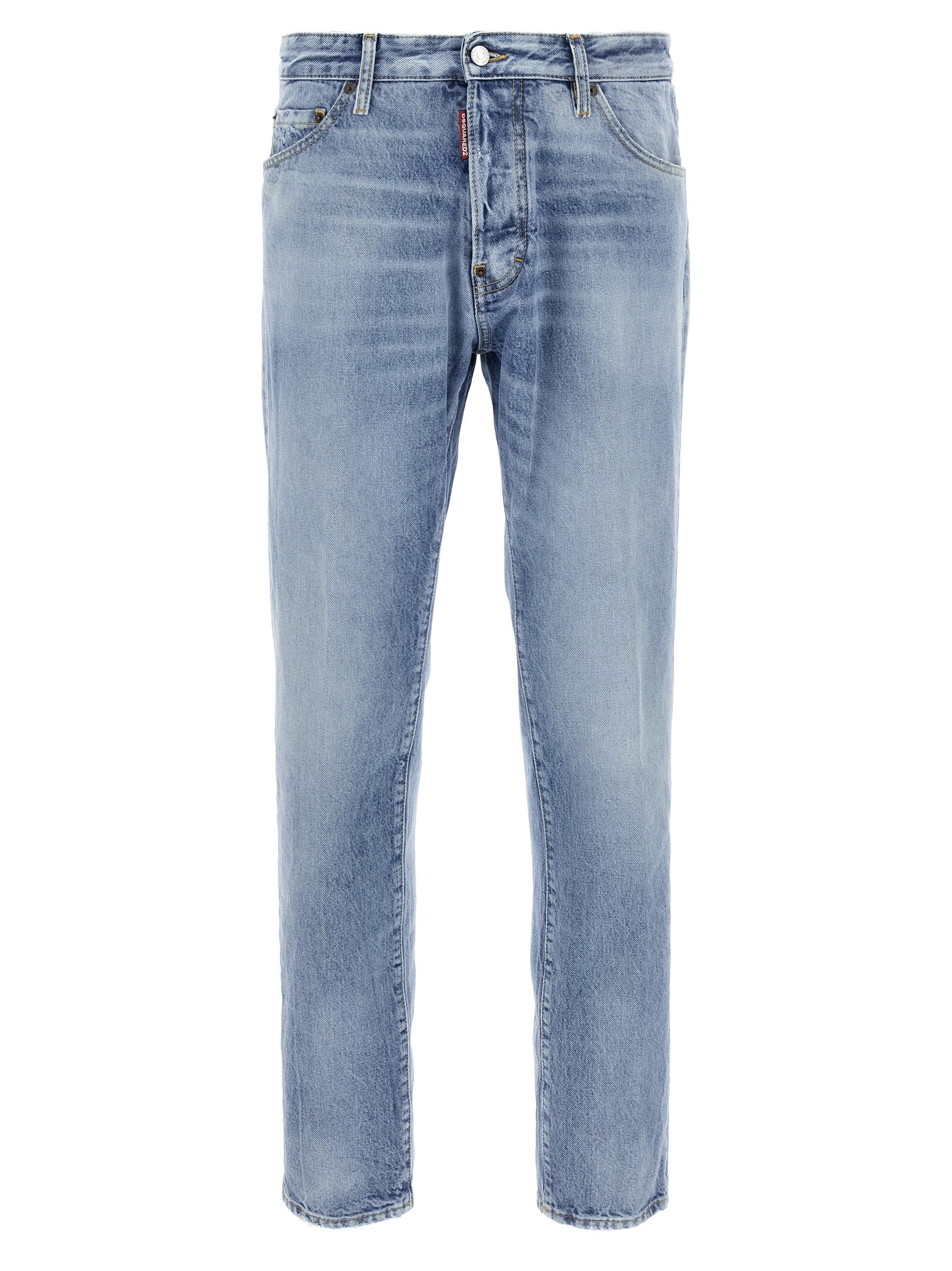 Dsquared² Blue Cotton Skinny Men's Jeans