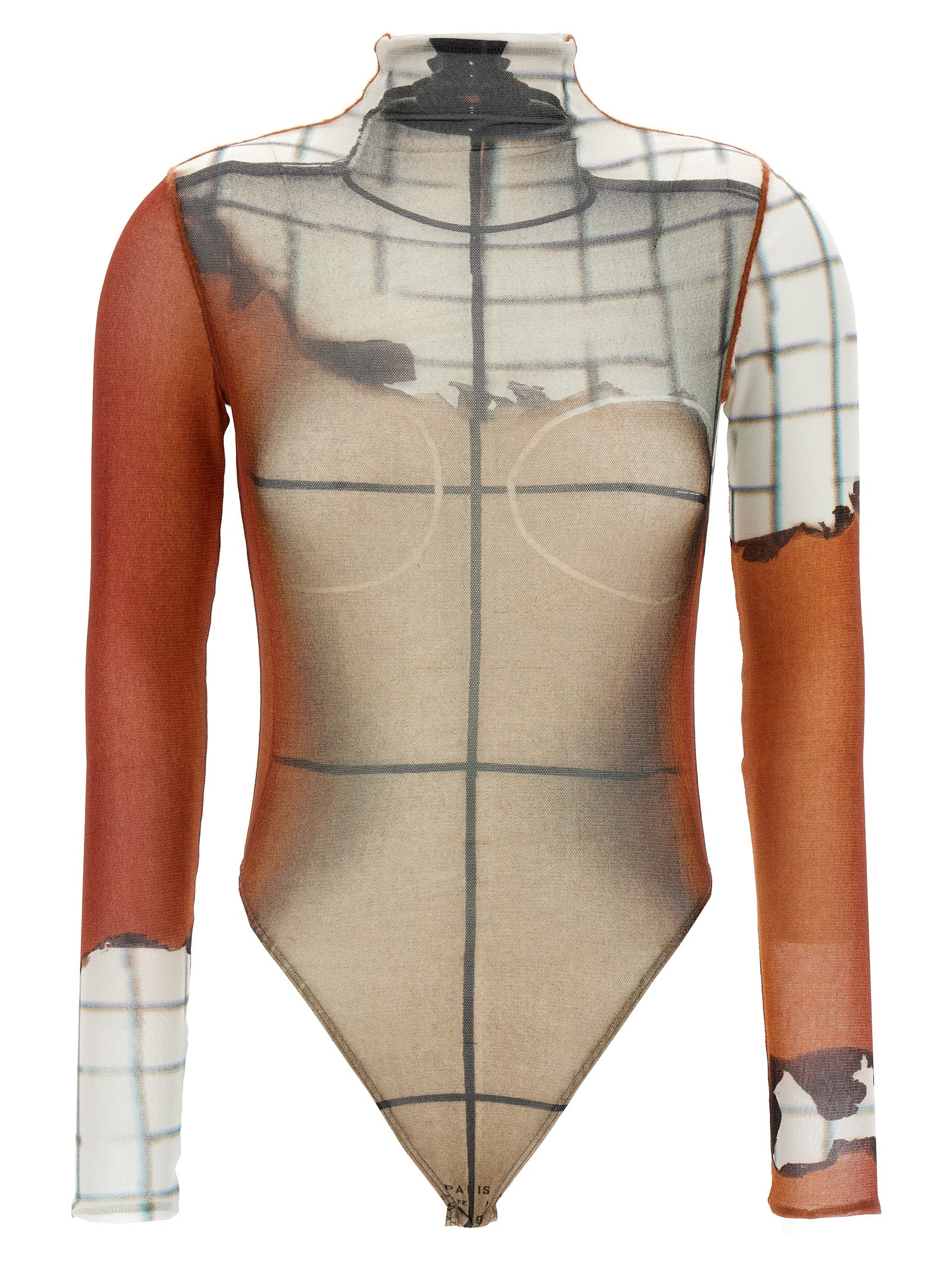 Jean Paul Gaultier Multicolor Polyamide Women's Bodysuit