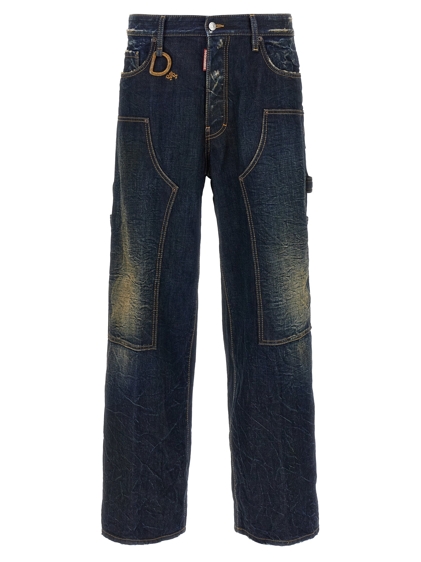 Dsquared² Blue Cotton Jeans Men's Denim