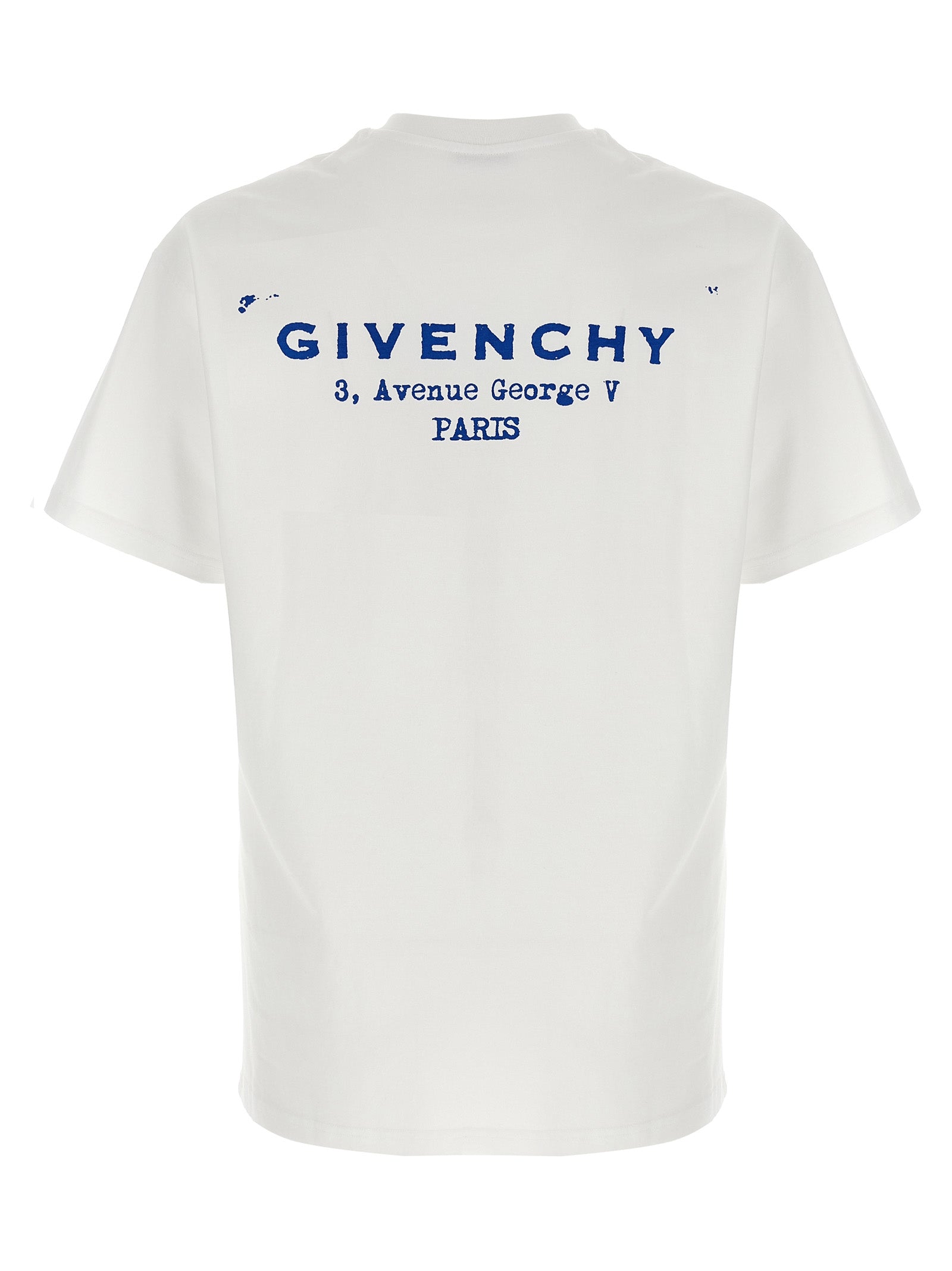 Givenchy White Cotton Men's T-Shirt