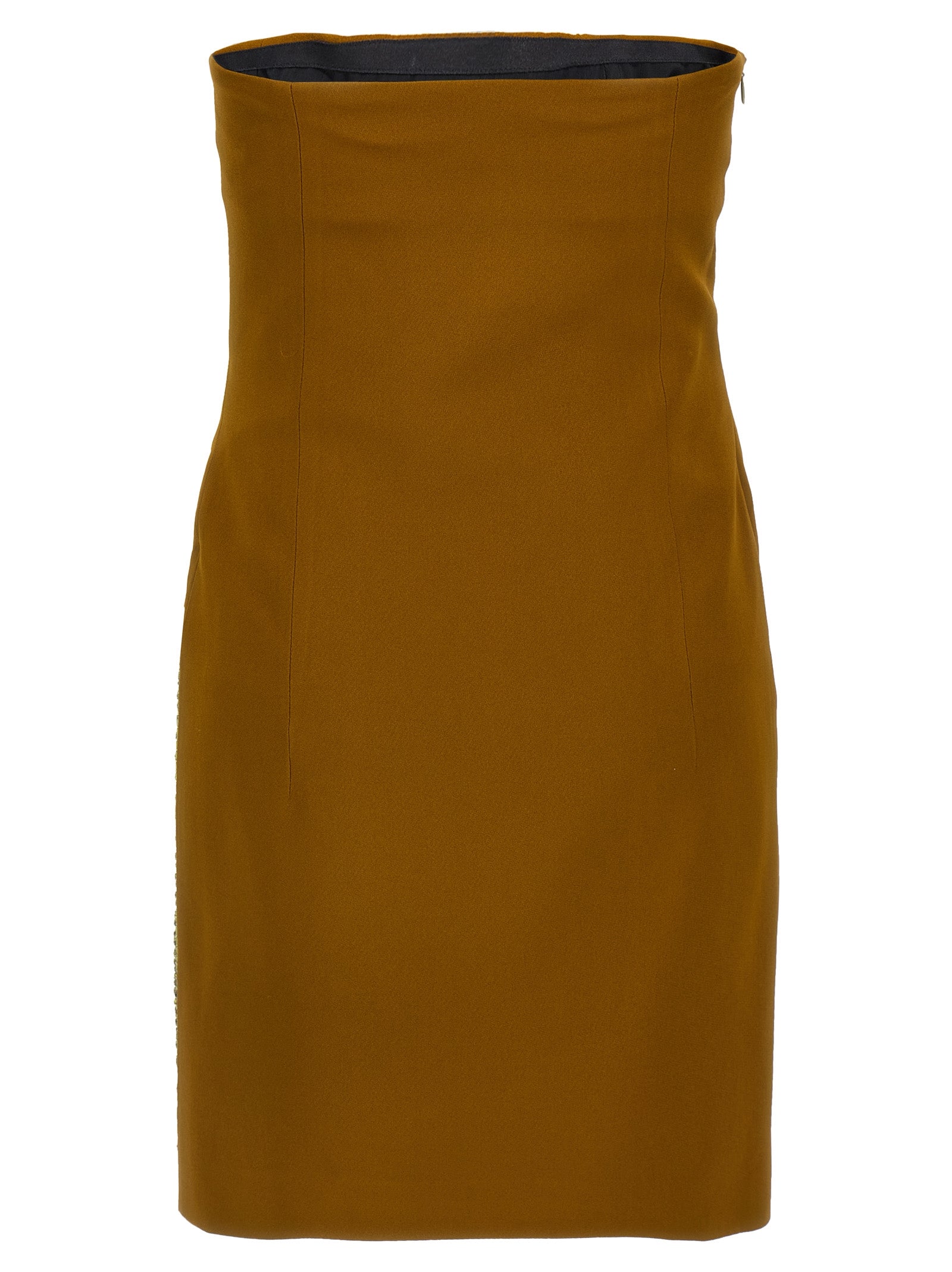 The Attico Bicolor Marabou Short Women's Dress