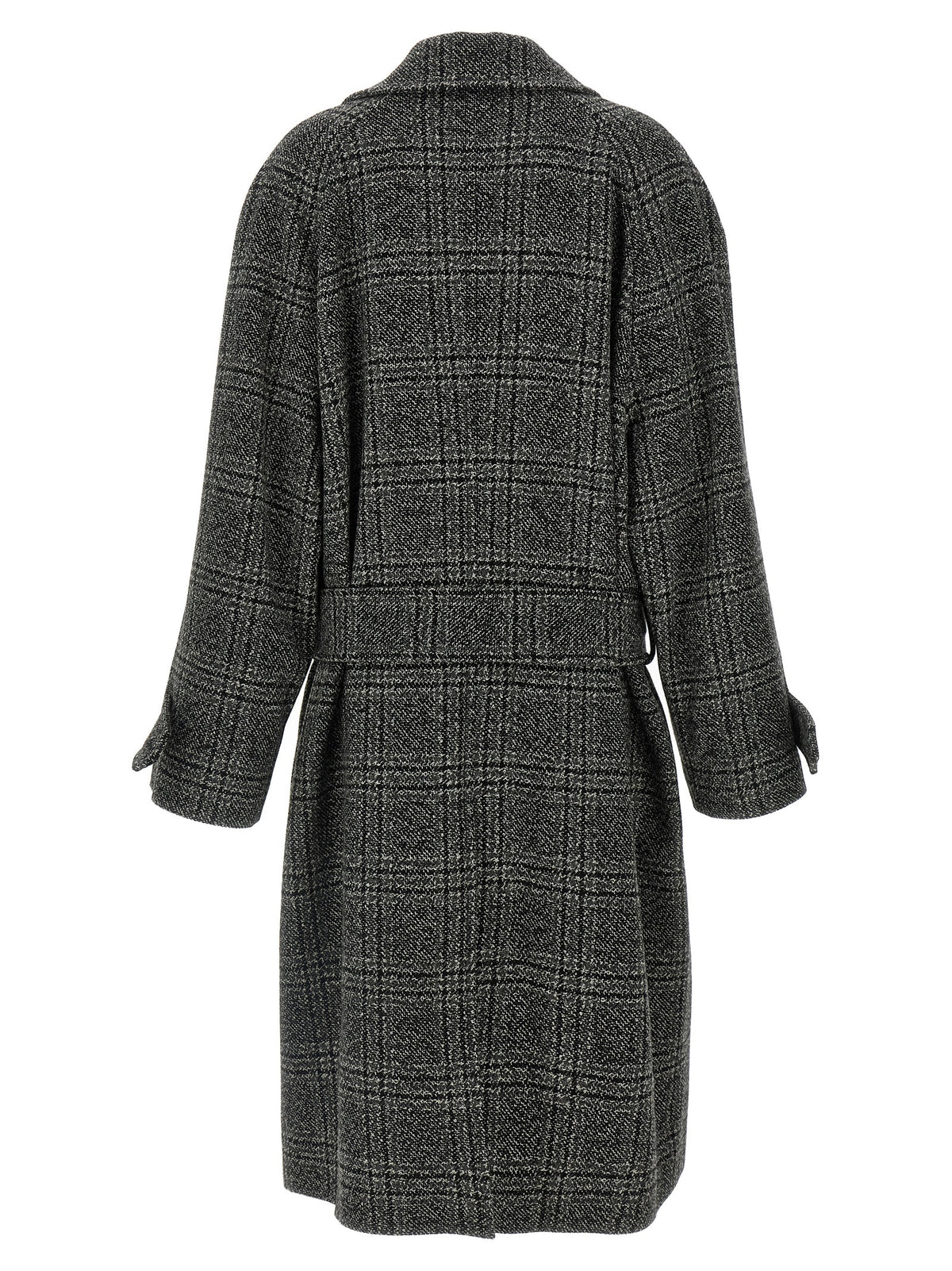 Balenciaga Black Wool Women's Coat