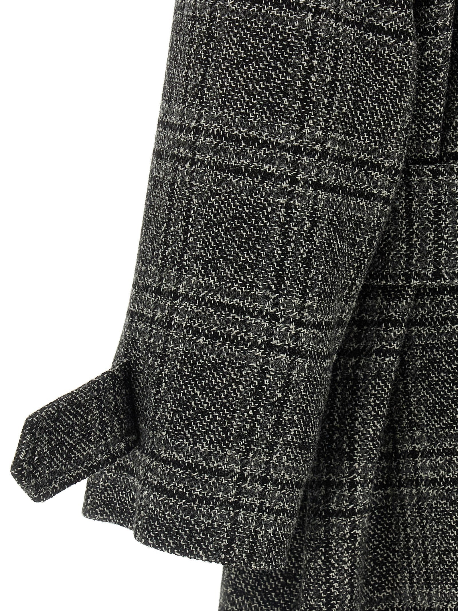 Balenciaga Black Wool Women's Coat