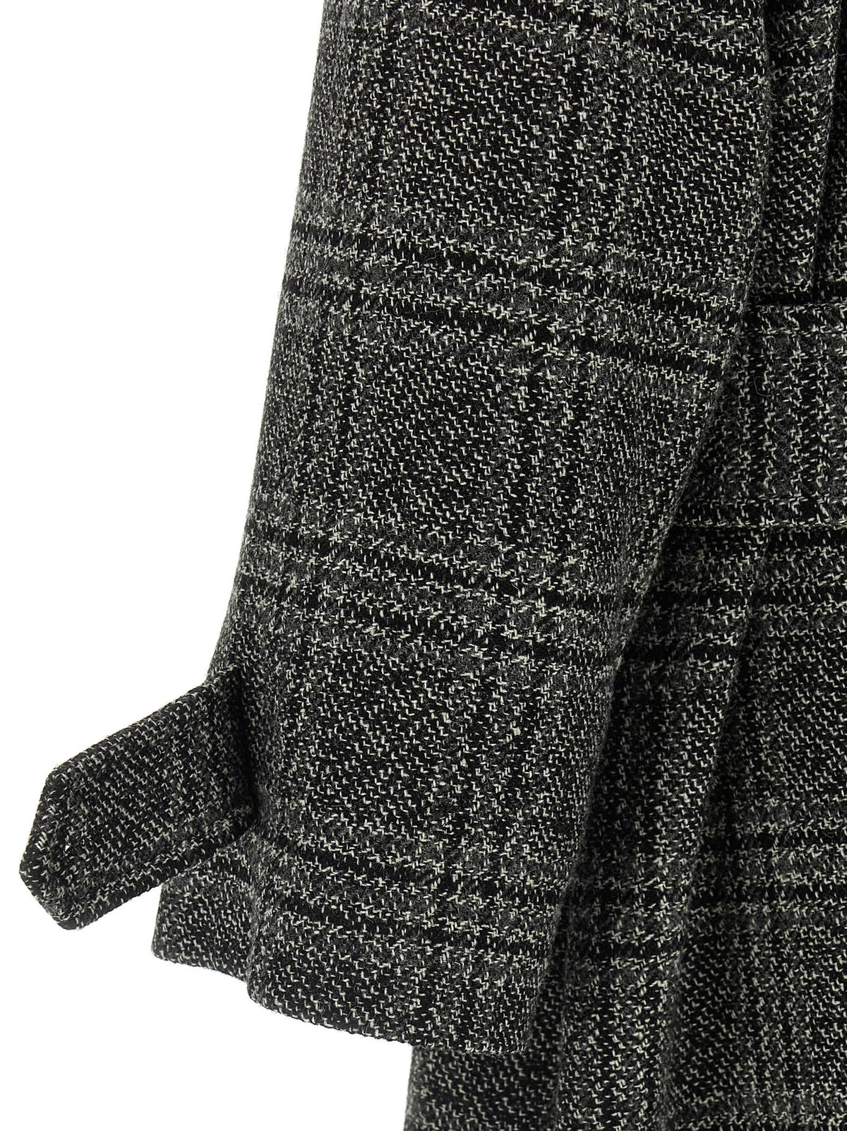 Balenciaga Black Wool Women's Coat