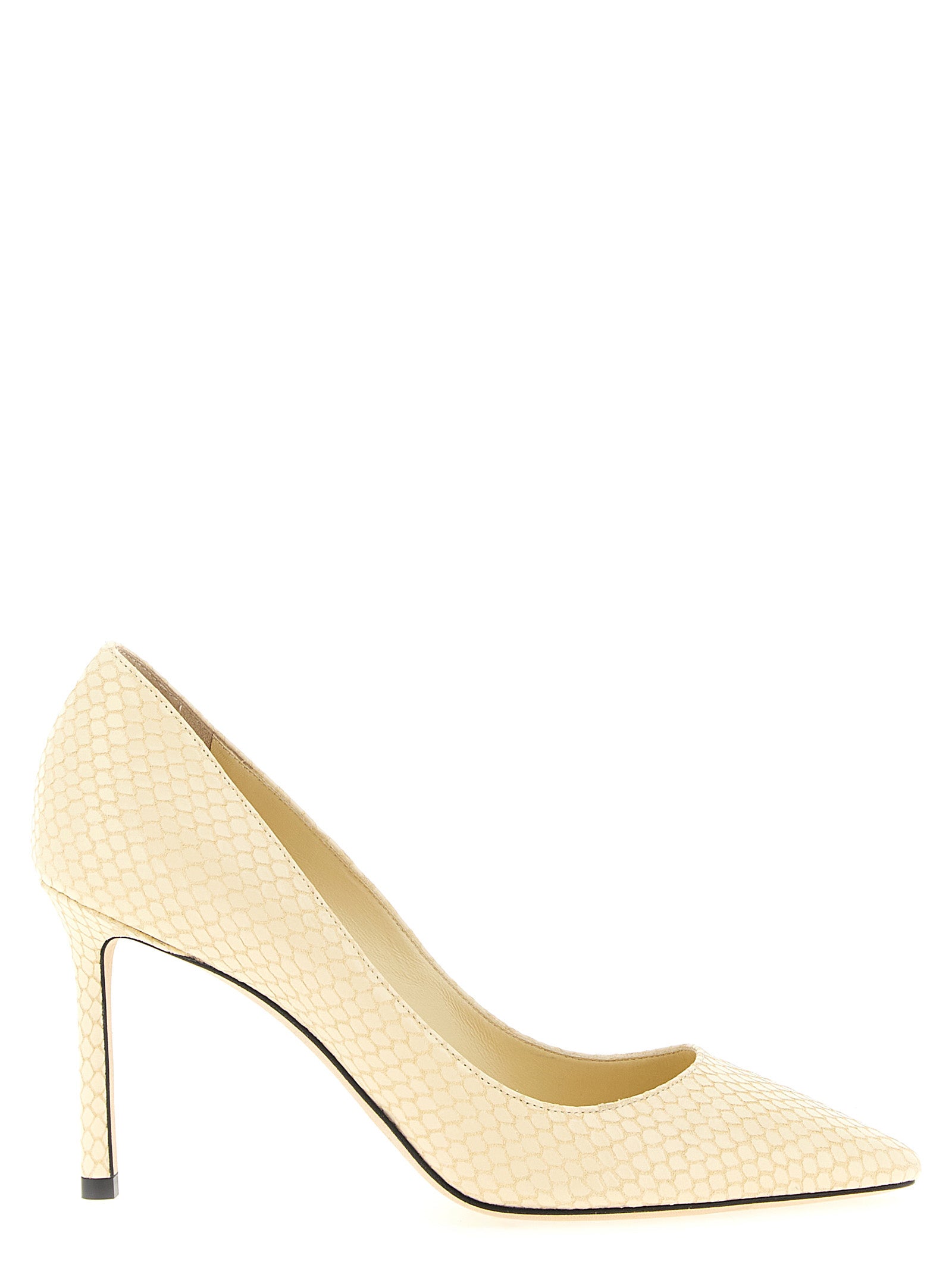 Jimmy Choo Bicolor Leather High Heel Women's Pumps