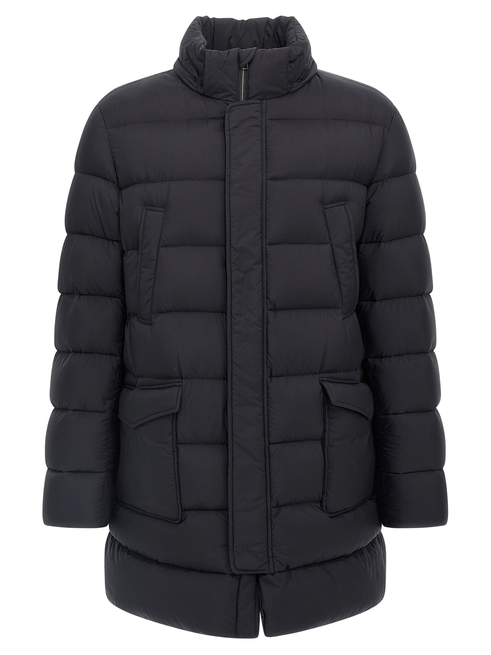 Herno Black Polyamide Men's Coat