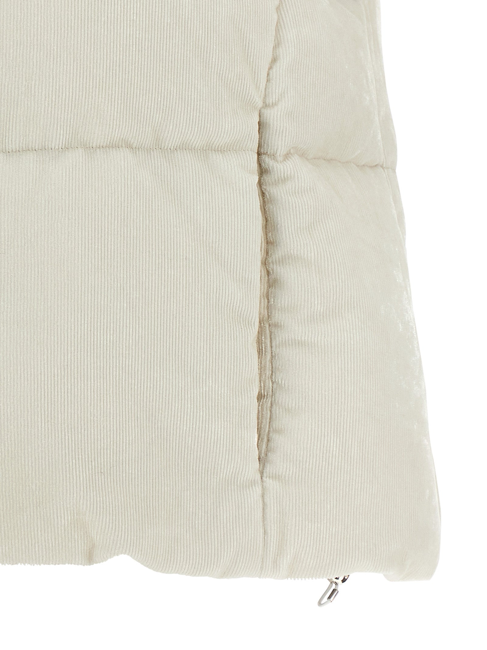 Herno White Viscose Sleeveless Women's Jacket