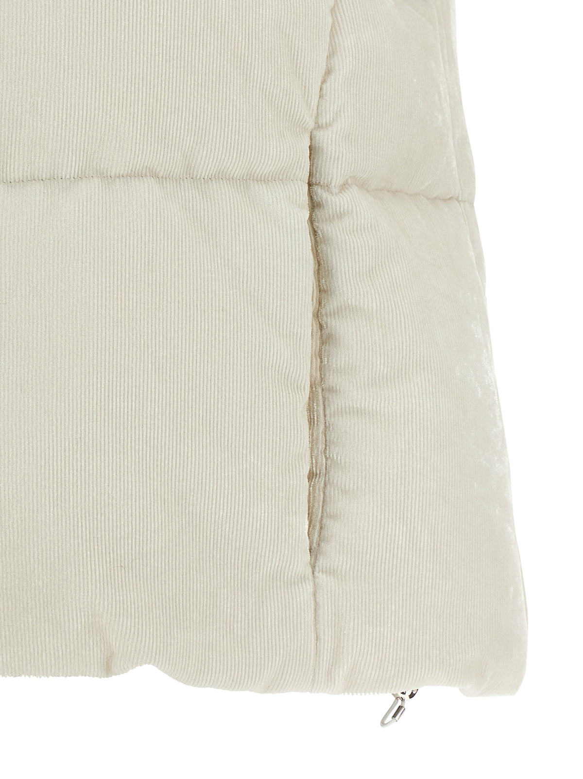 Herno White Viscose Sleeveless Women's Jacket