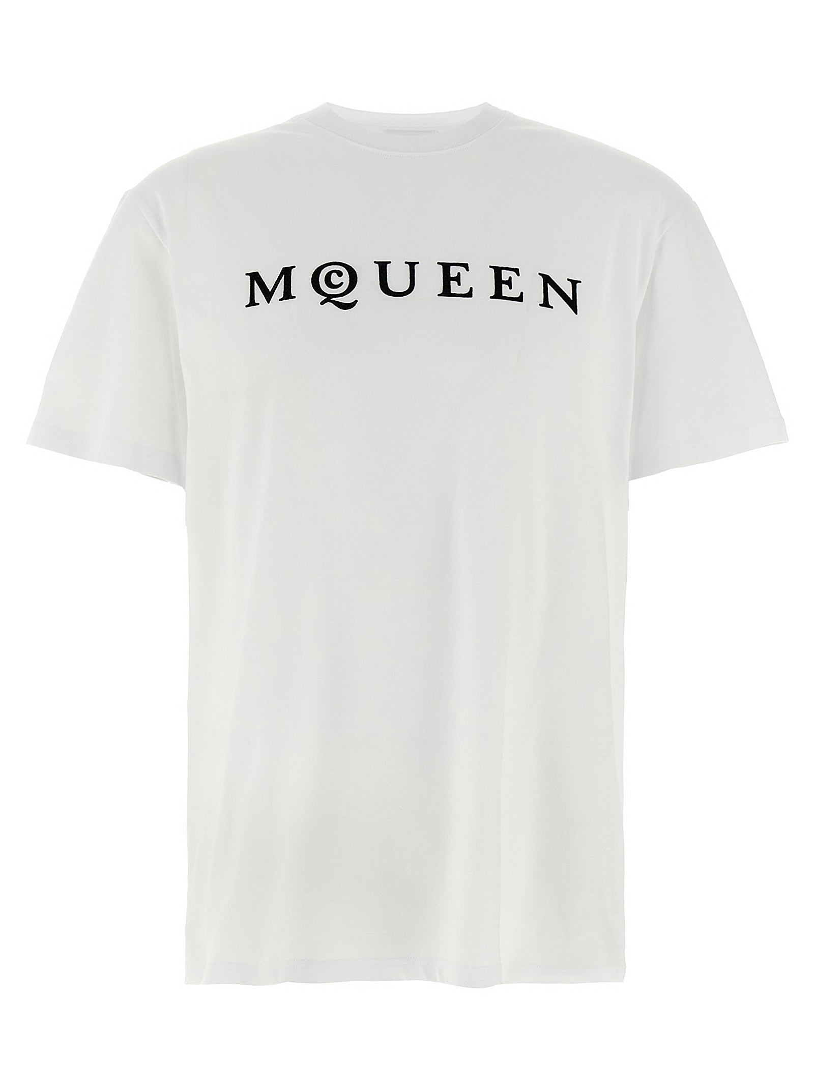 Alexander McQueen Bicolor Cotton Men's T-Shirt
