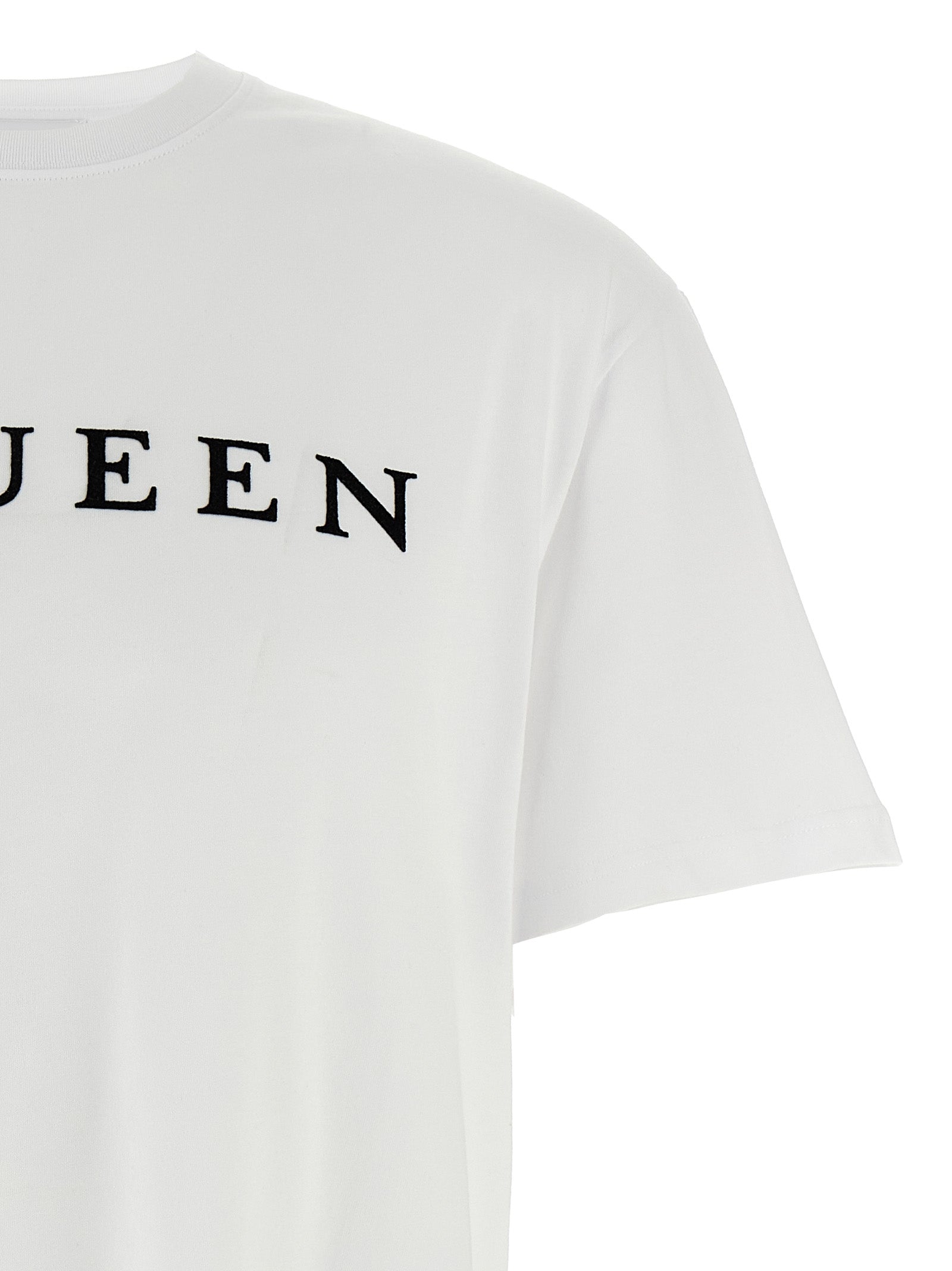 Alexander McQueen Bicolor Cotton Men's T-Shirt