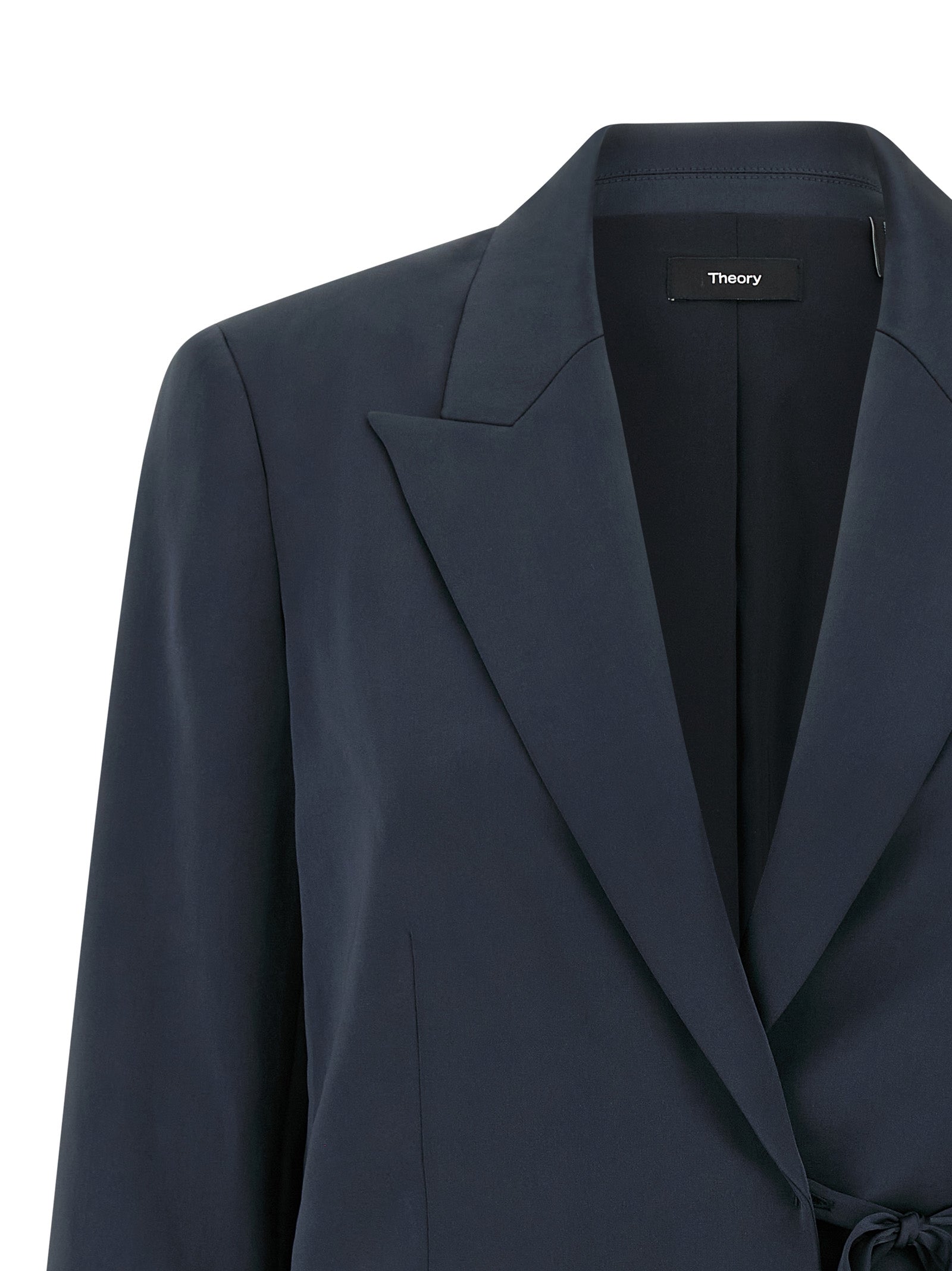 Theory Blue Polyester Women's Blazer