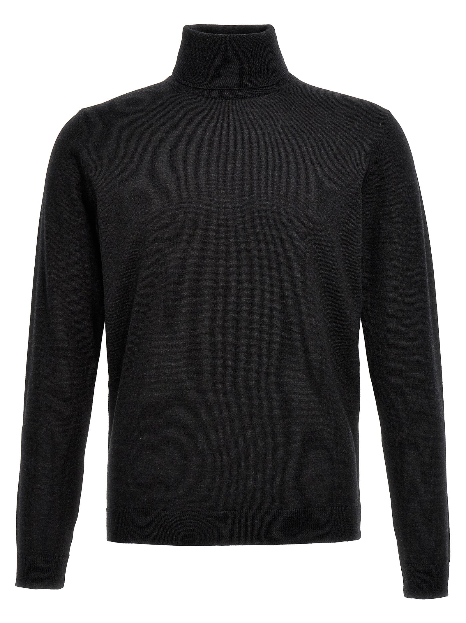 Roberto Collina Gray Merino Wool Men's Cardigan