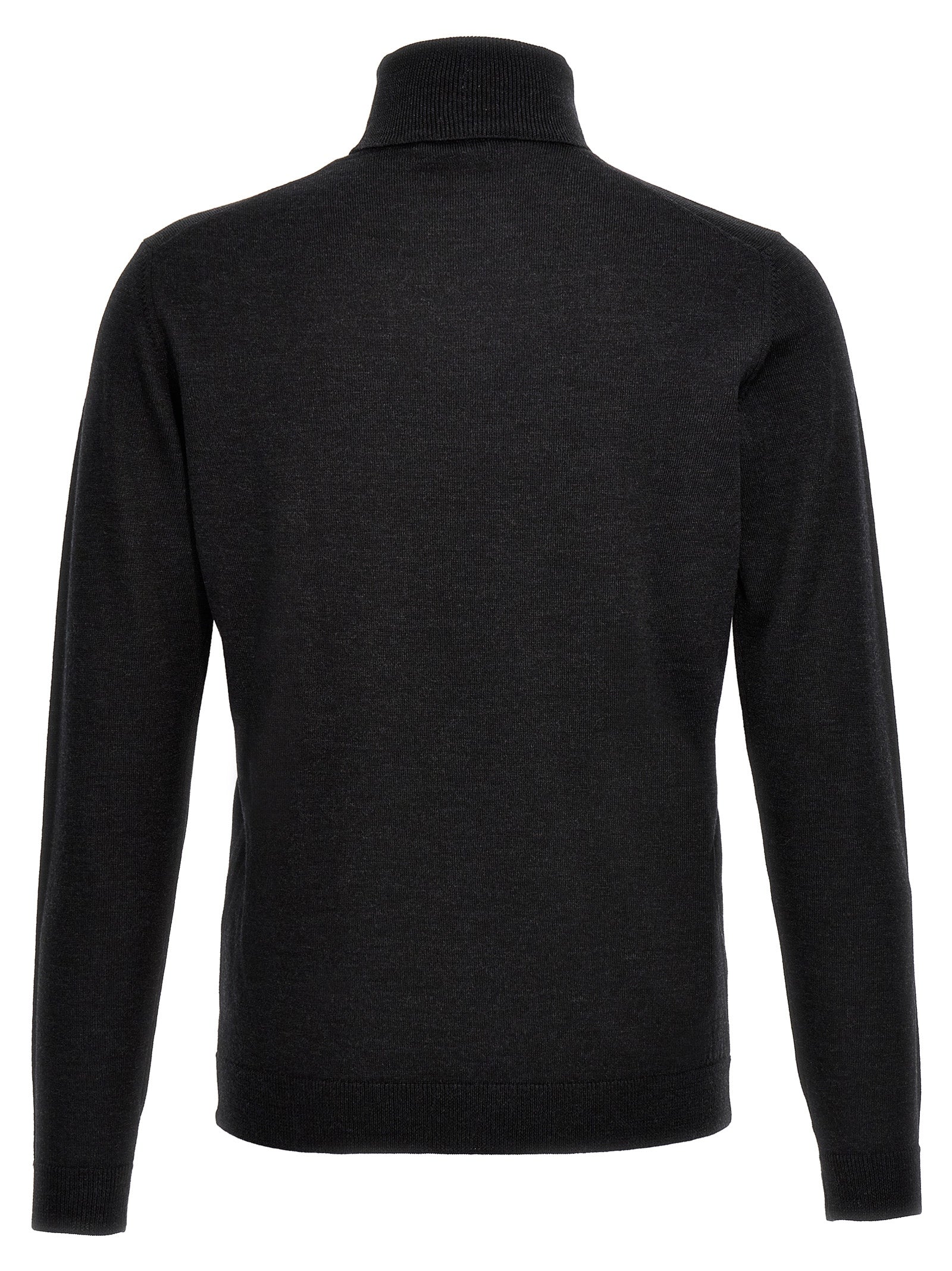 Roberto Collina Gray Merino Wool Men's Cardigan