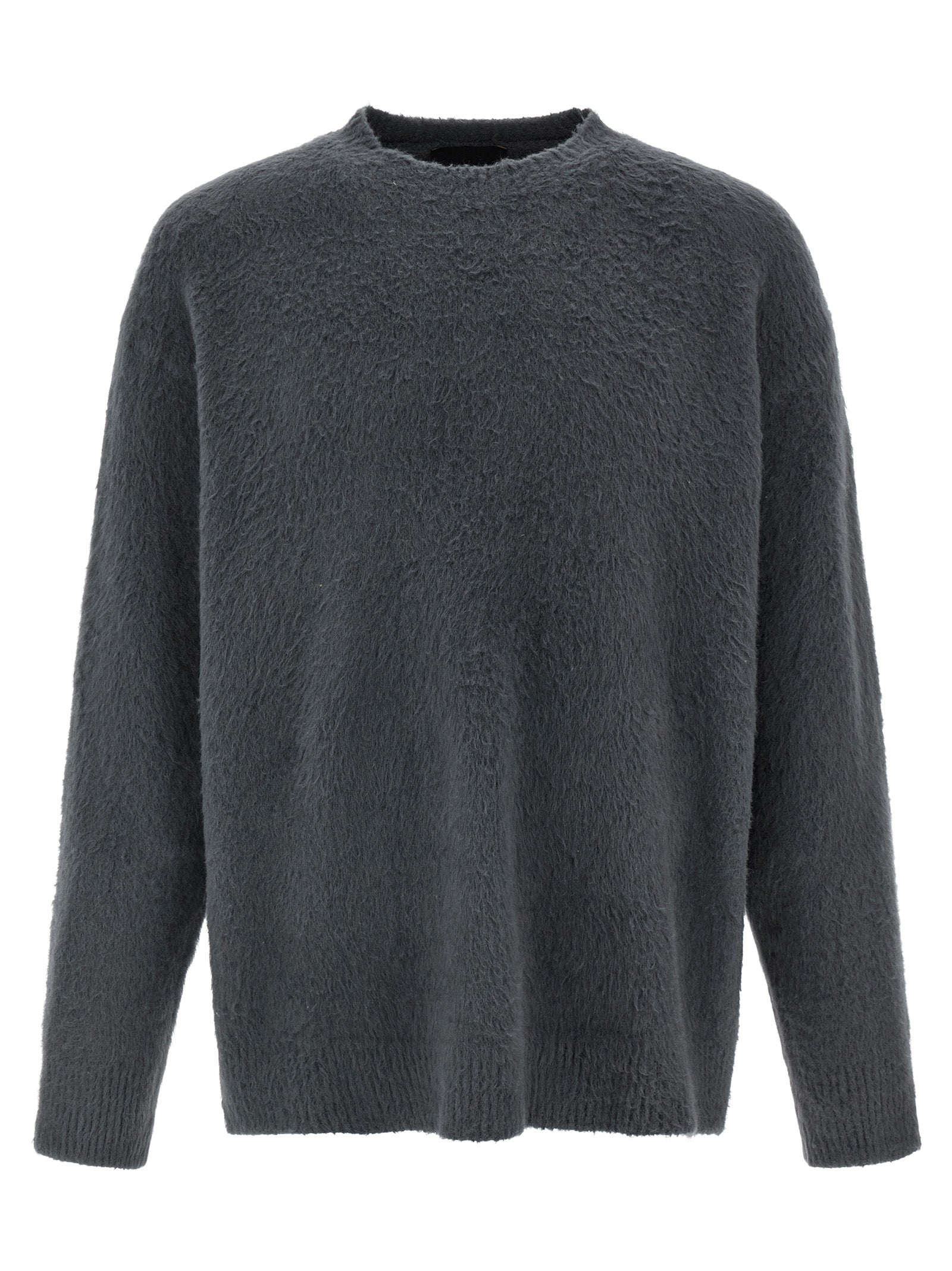 Roberto Collina Gray Cotton Men's Cardigan