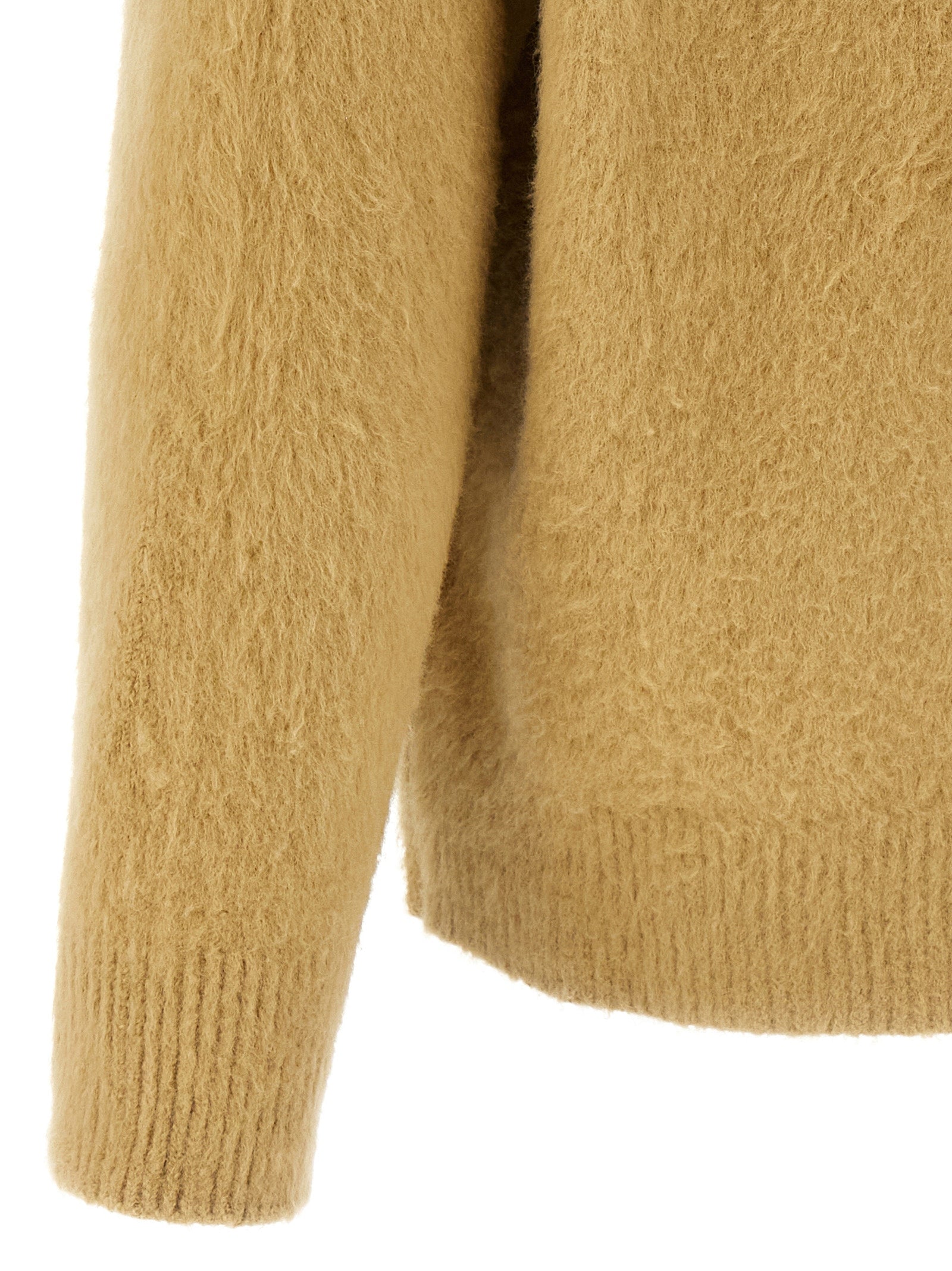 Roberto Collina Beige Cotton Men's Cardigan