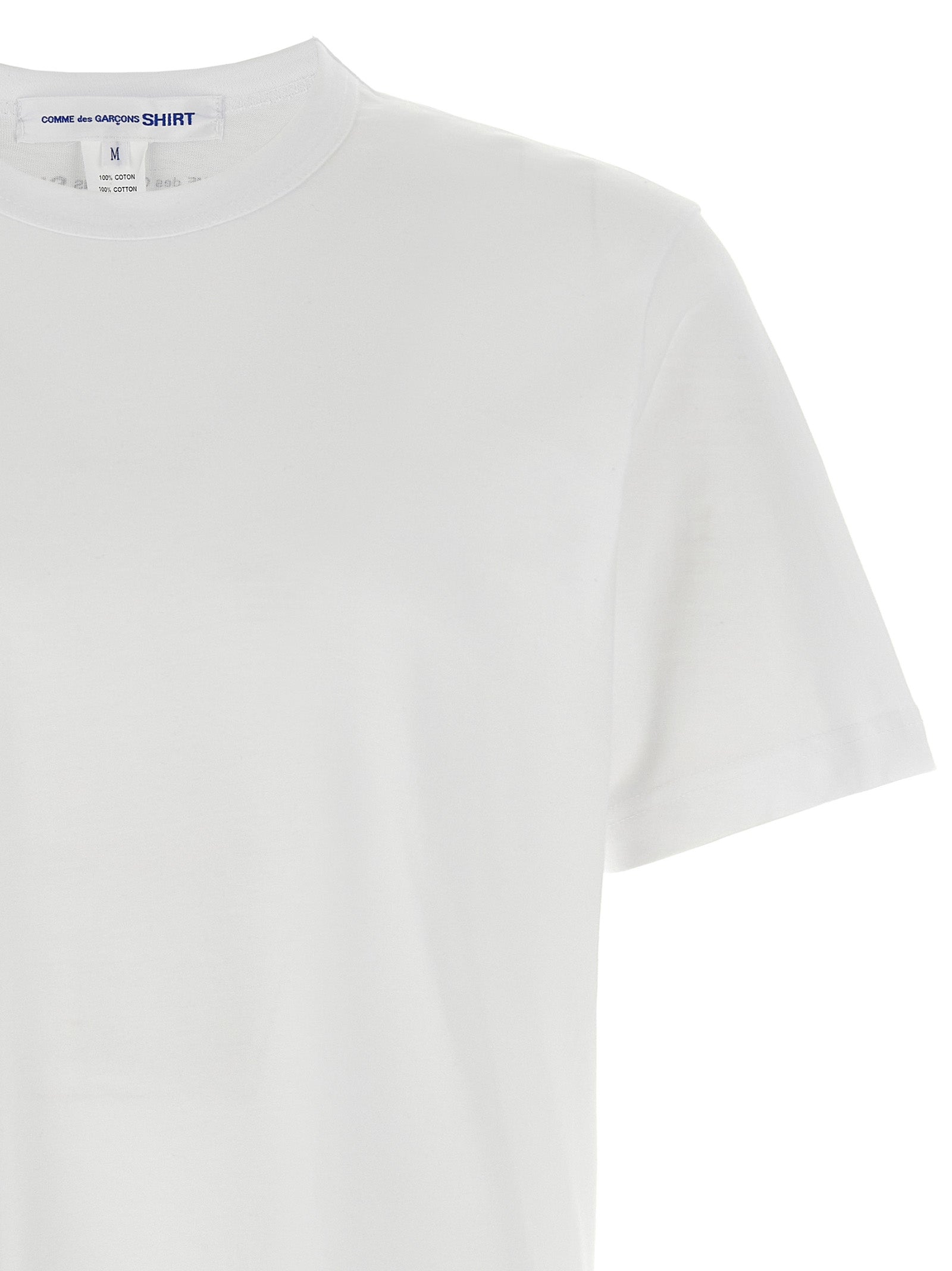 Comme Des Garçons White Cotton Men's T-Shirt