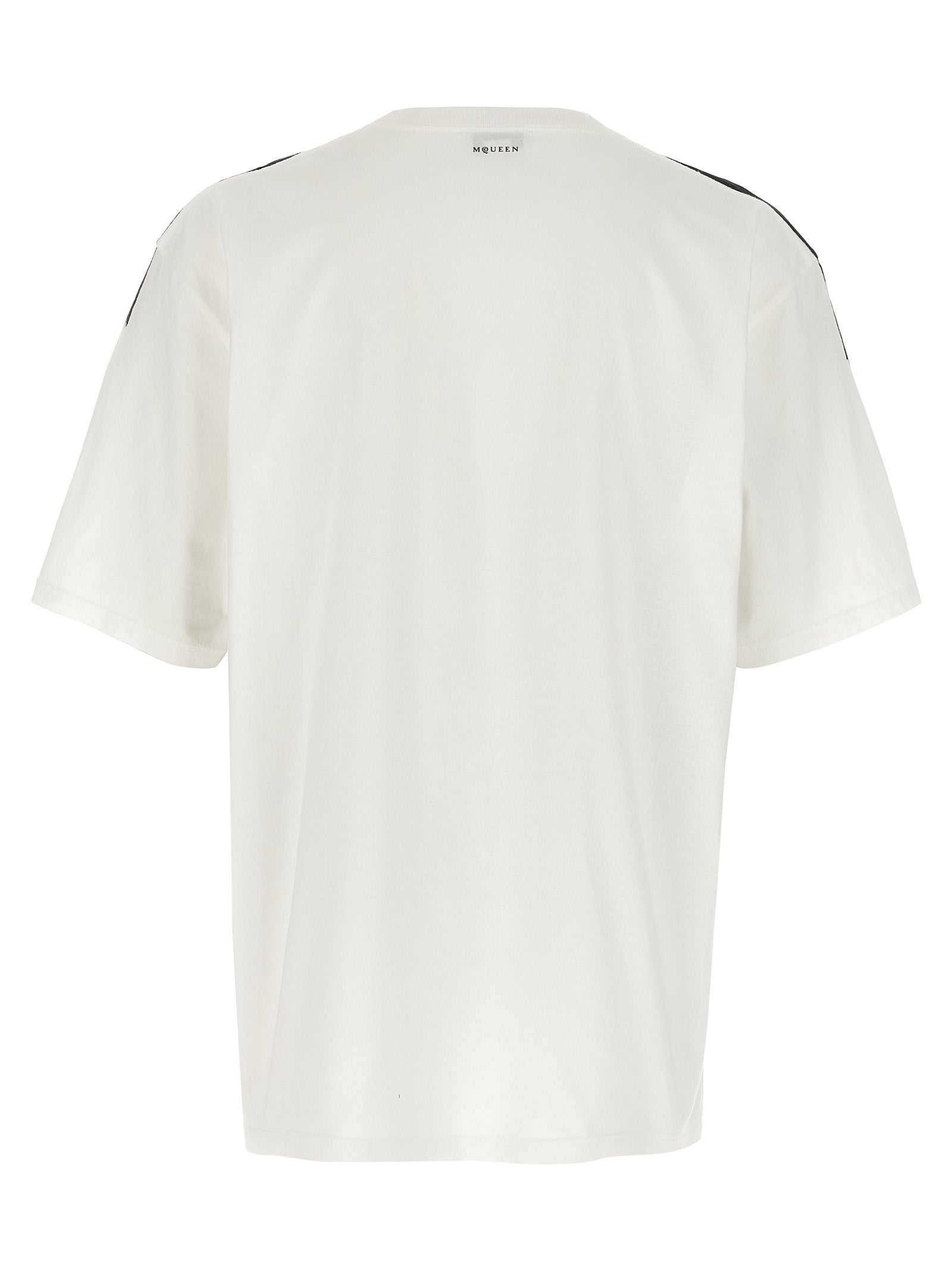 Alexander McQueen Bicolor Cotton Men's T-Shirt