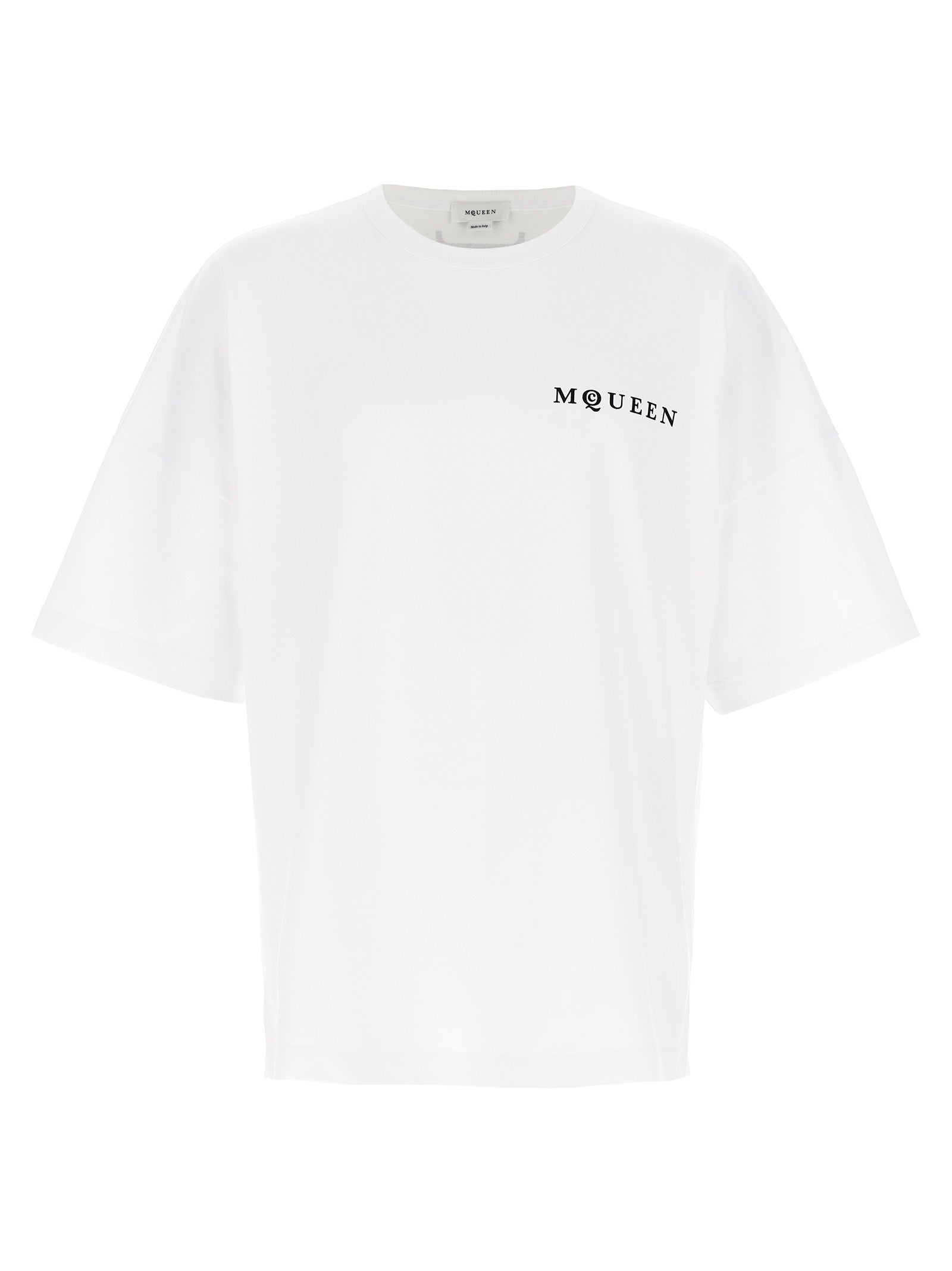 Alexander McQueen Bicolor Cotton Men's T-Shirt