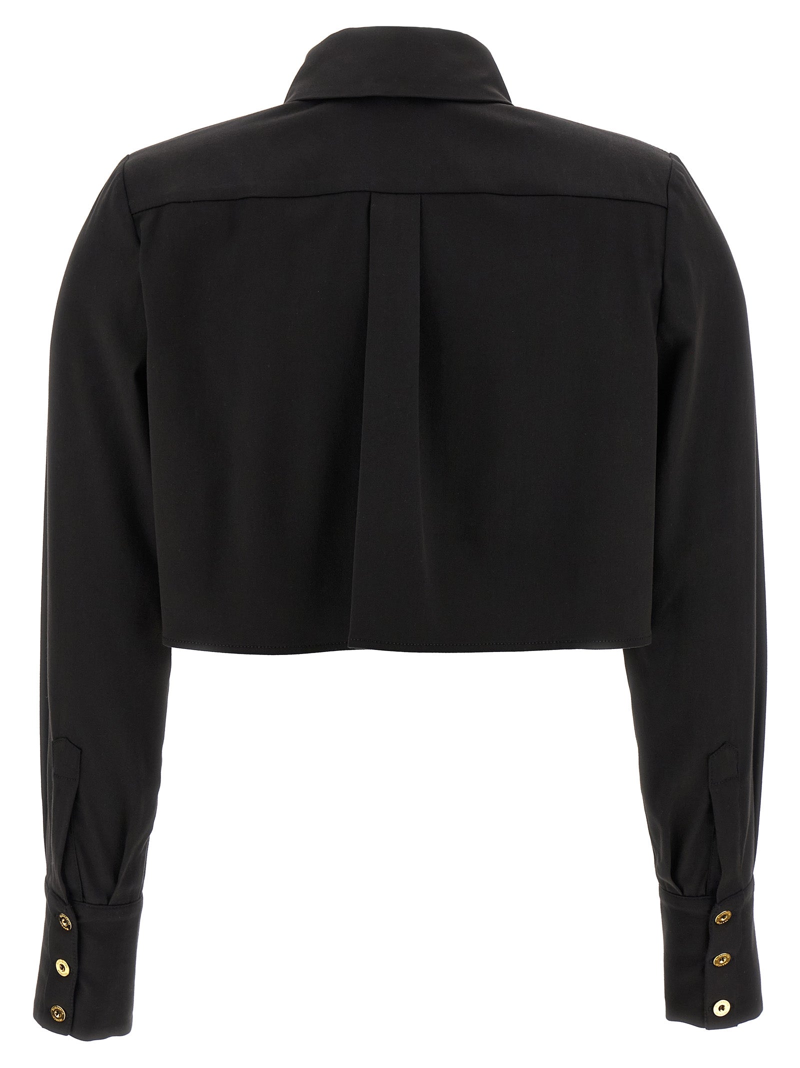 Elisabetta Franchi Black Lycra Women's Blouse
