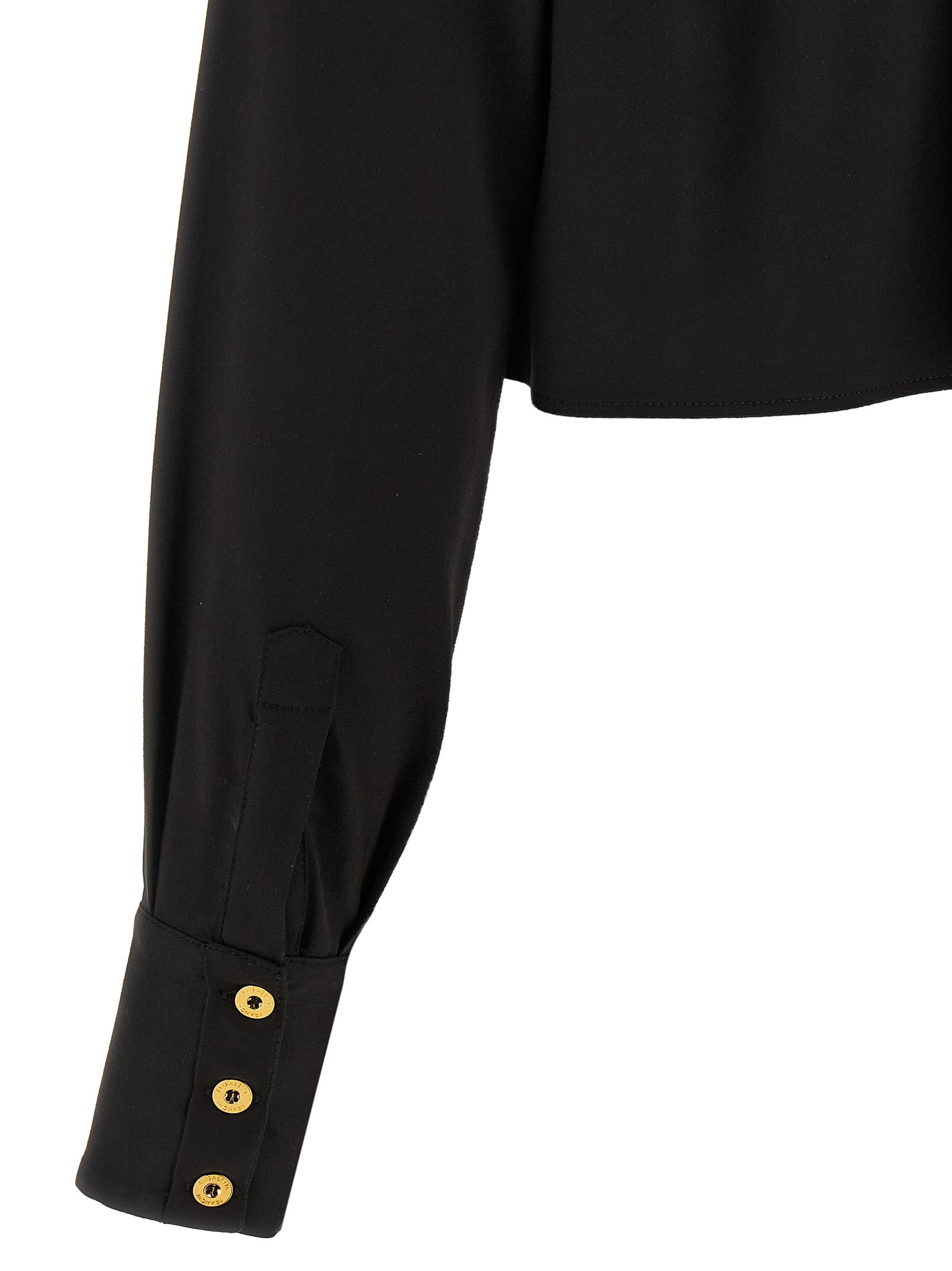Elisabetta Franchi Black Lycra Women's Blouse