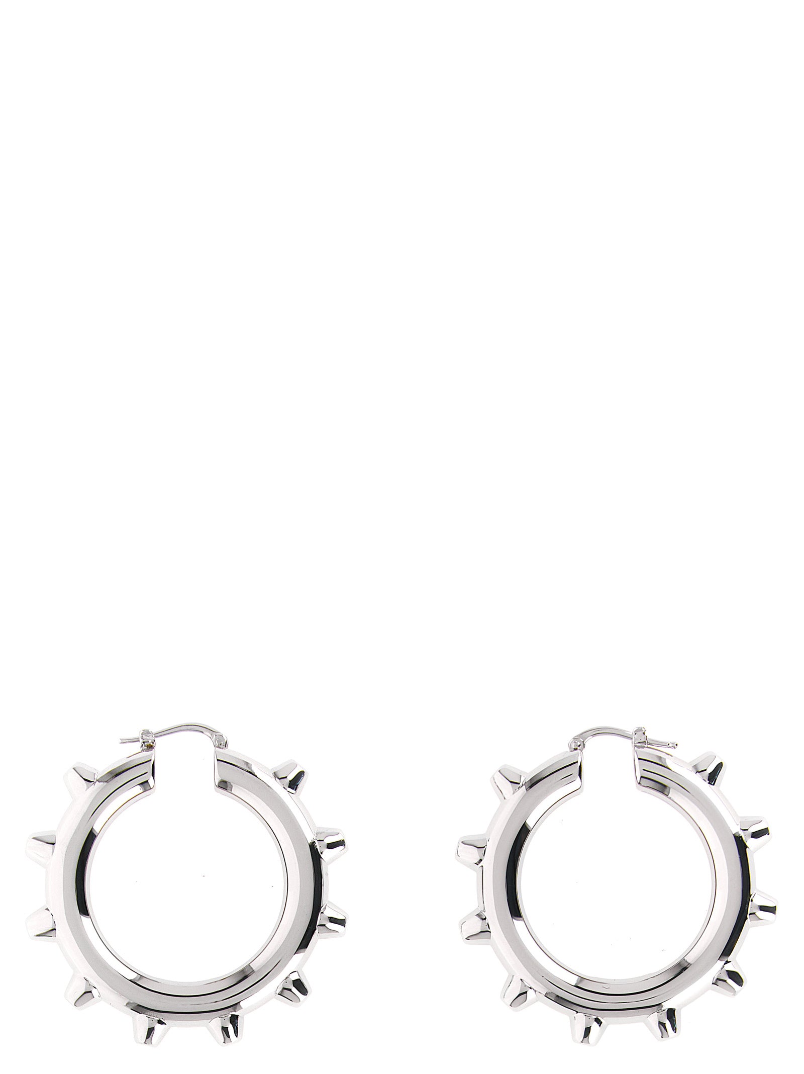 Jil Sander Silver Brass Women's Earrings