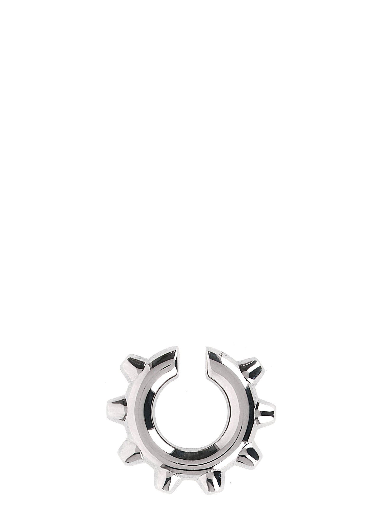 Jil Sander Silver Brass Women's Earrings