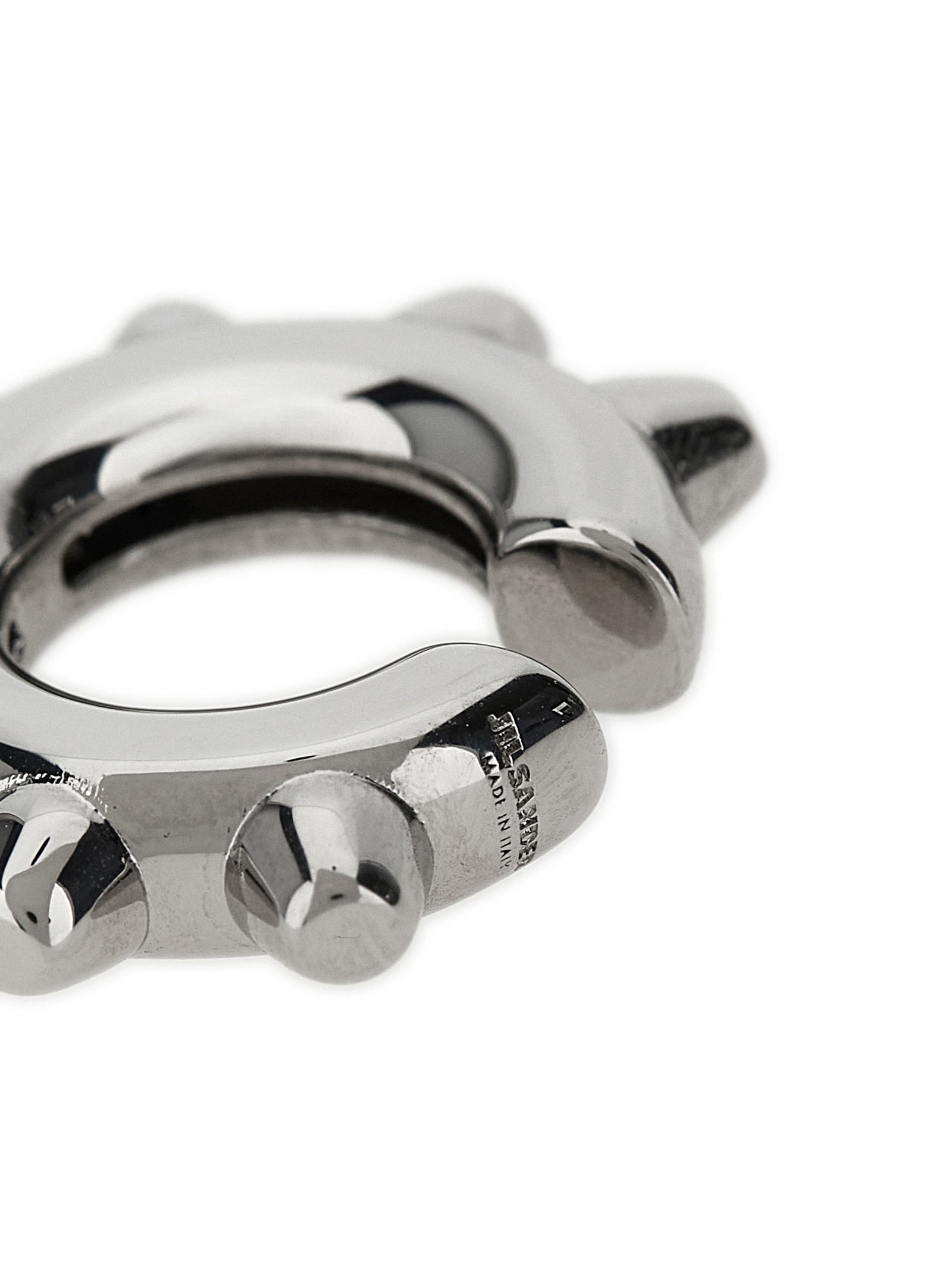 Jil Sander Silver Brass Women's Earrings