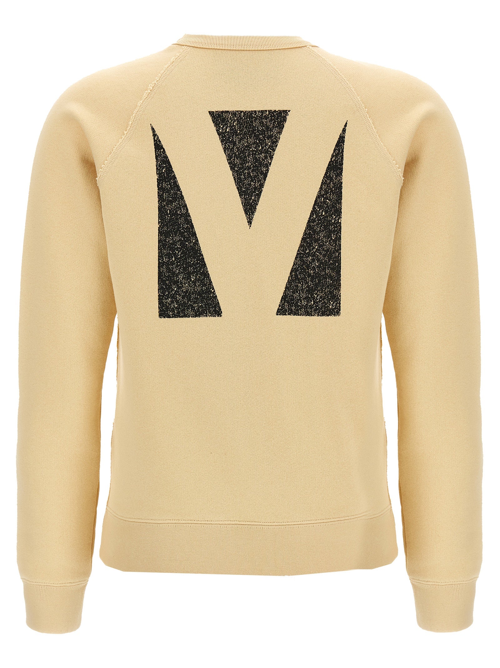 Valentino Garavani Beige Cotton Women's Sweatshirt