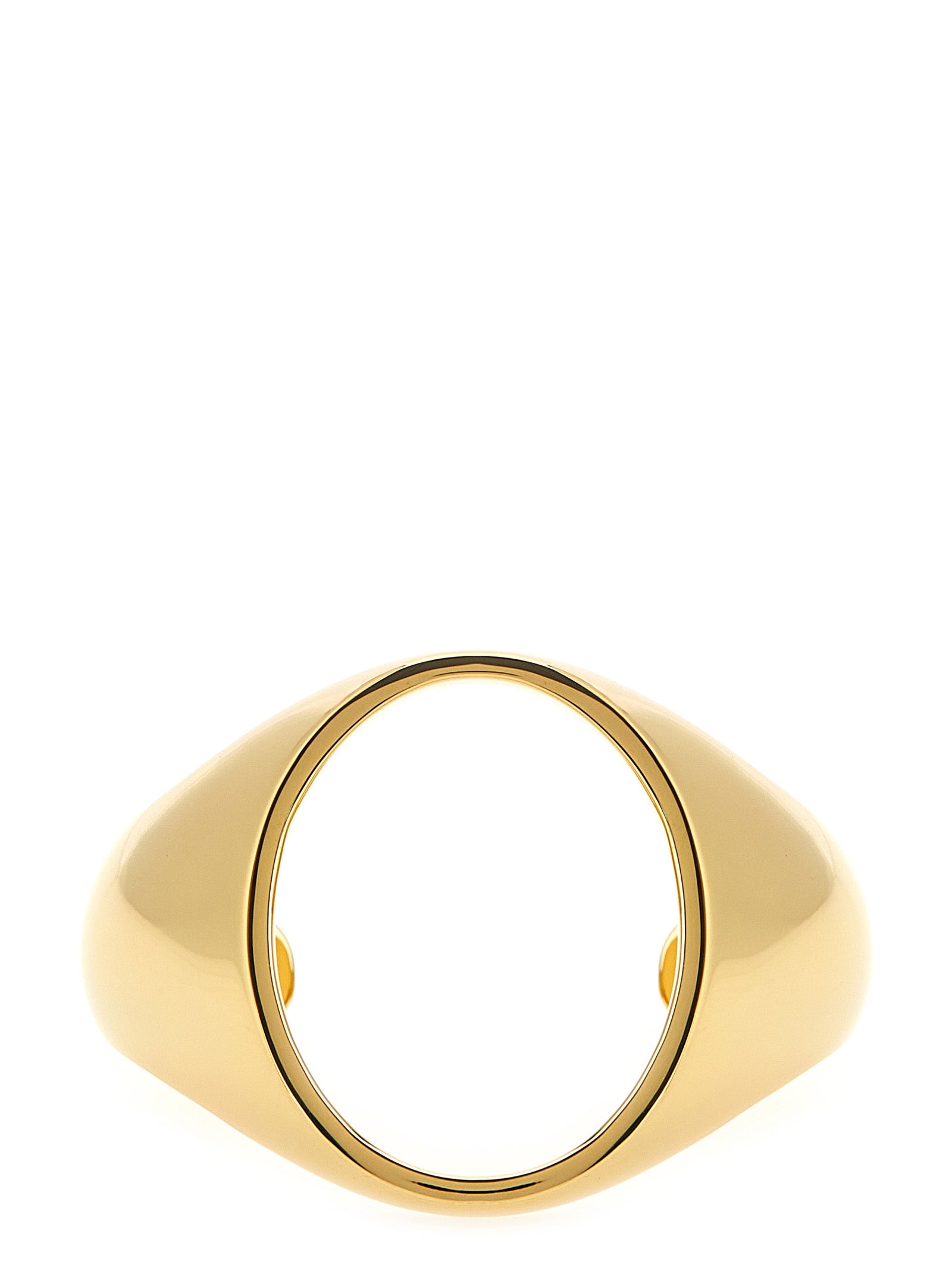 MM6 Maison Margiela Gold Brass Women's Bracelet