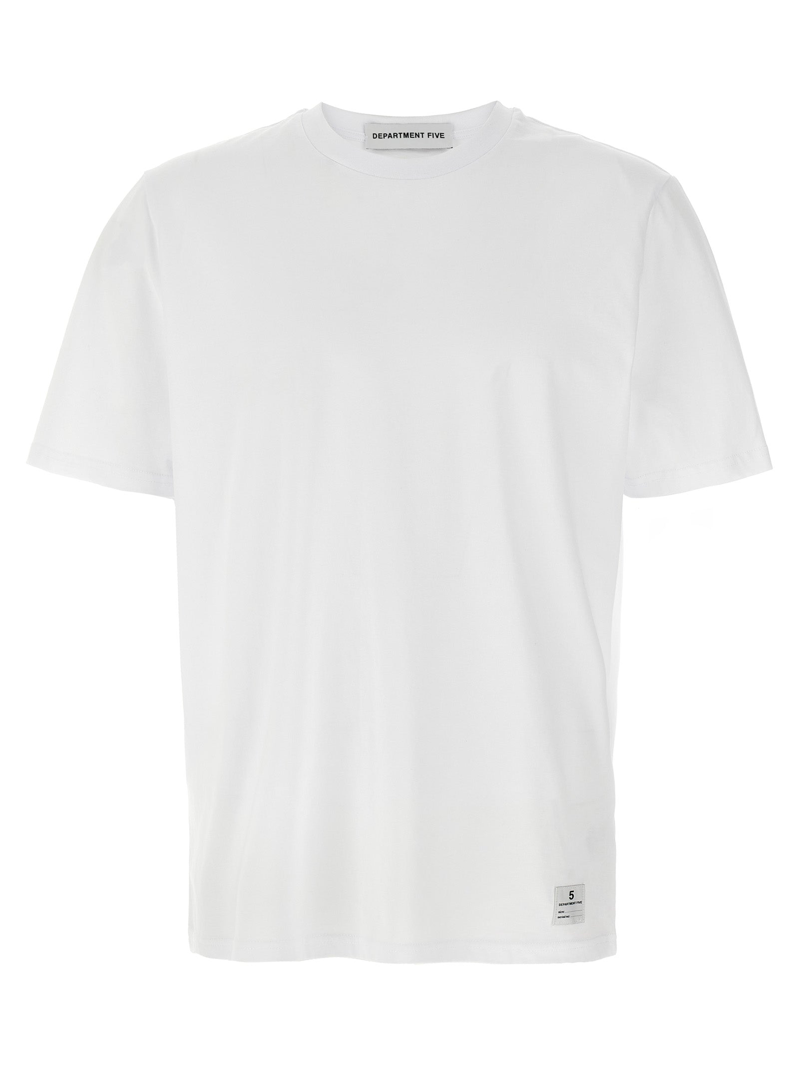 Department 5 White Cotton Men's T-Shirt